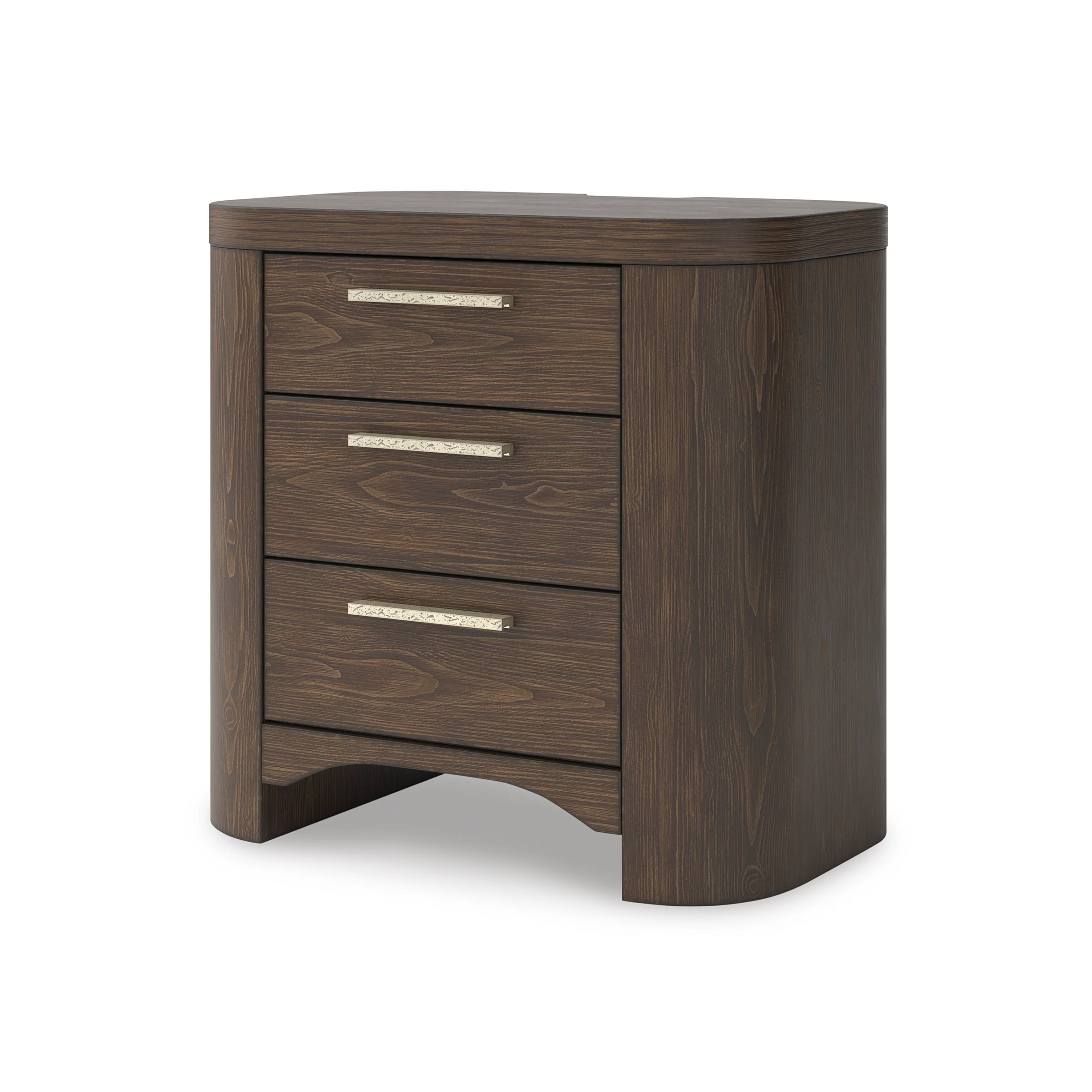 Neo Three Drawer Night Stand