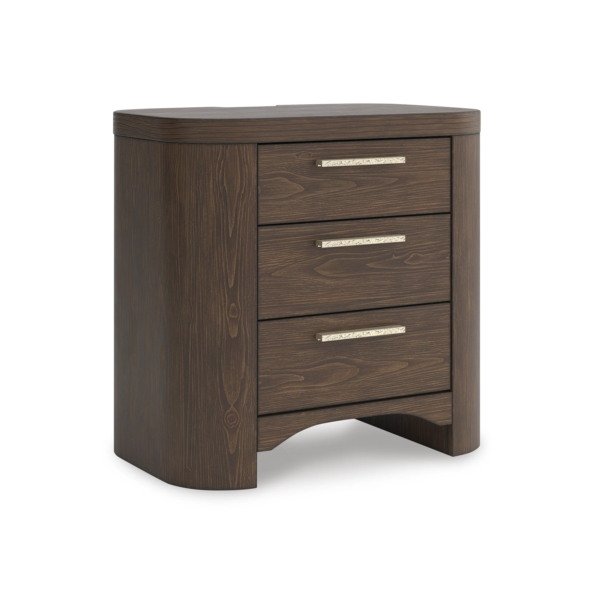 Neo Three Drawer Night Stand - Image 4