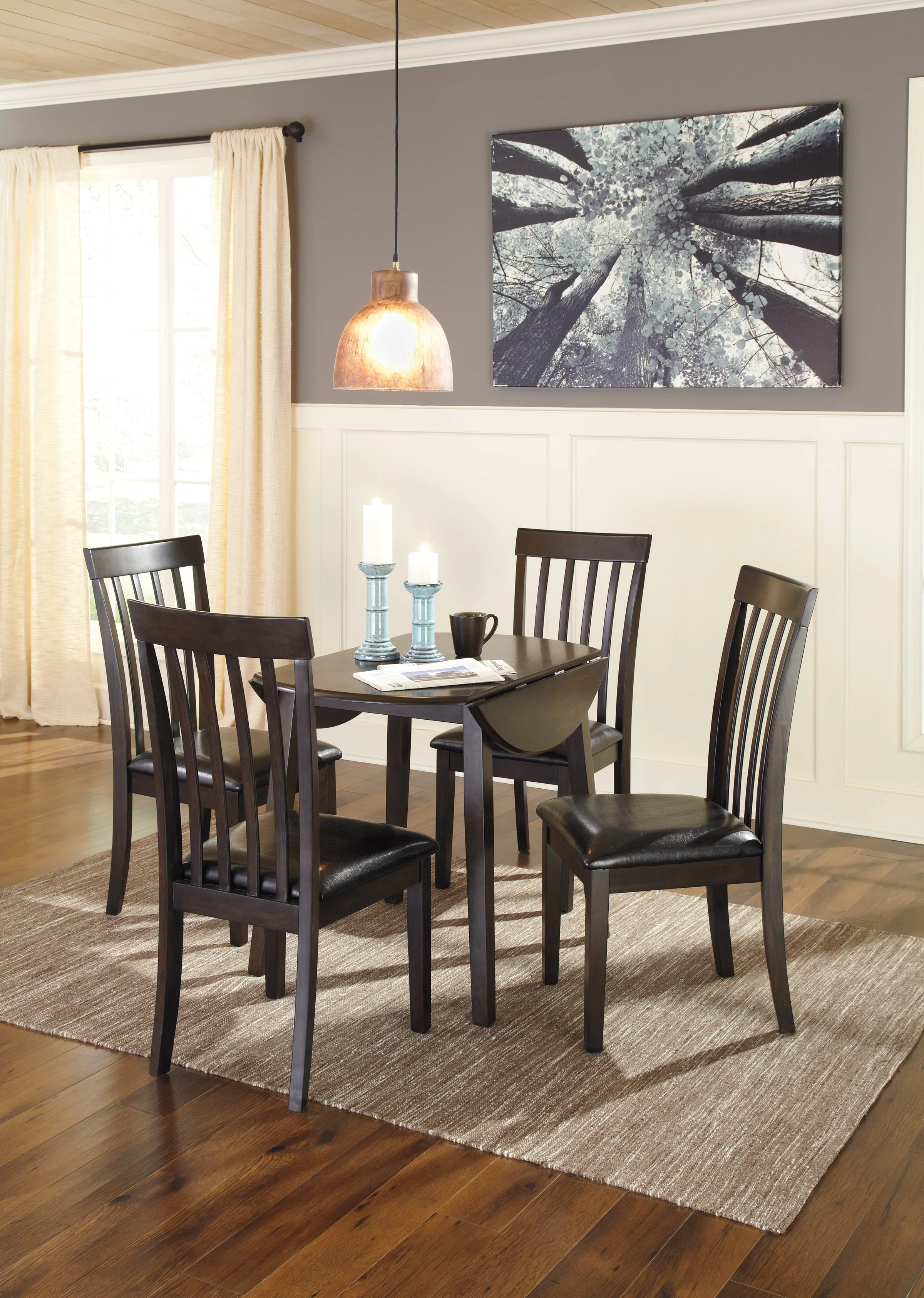 Hammis Dinning table set (Table+ 4 Chairs)