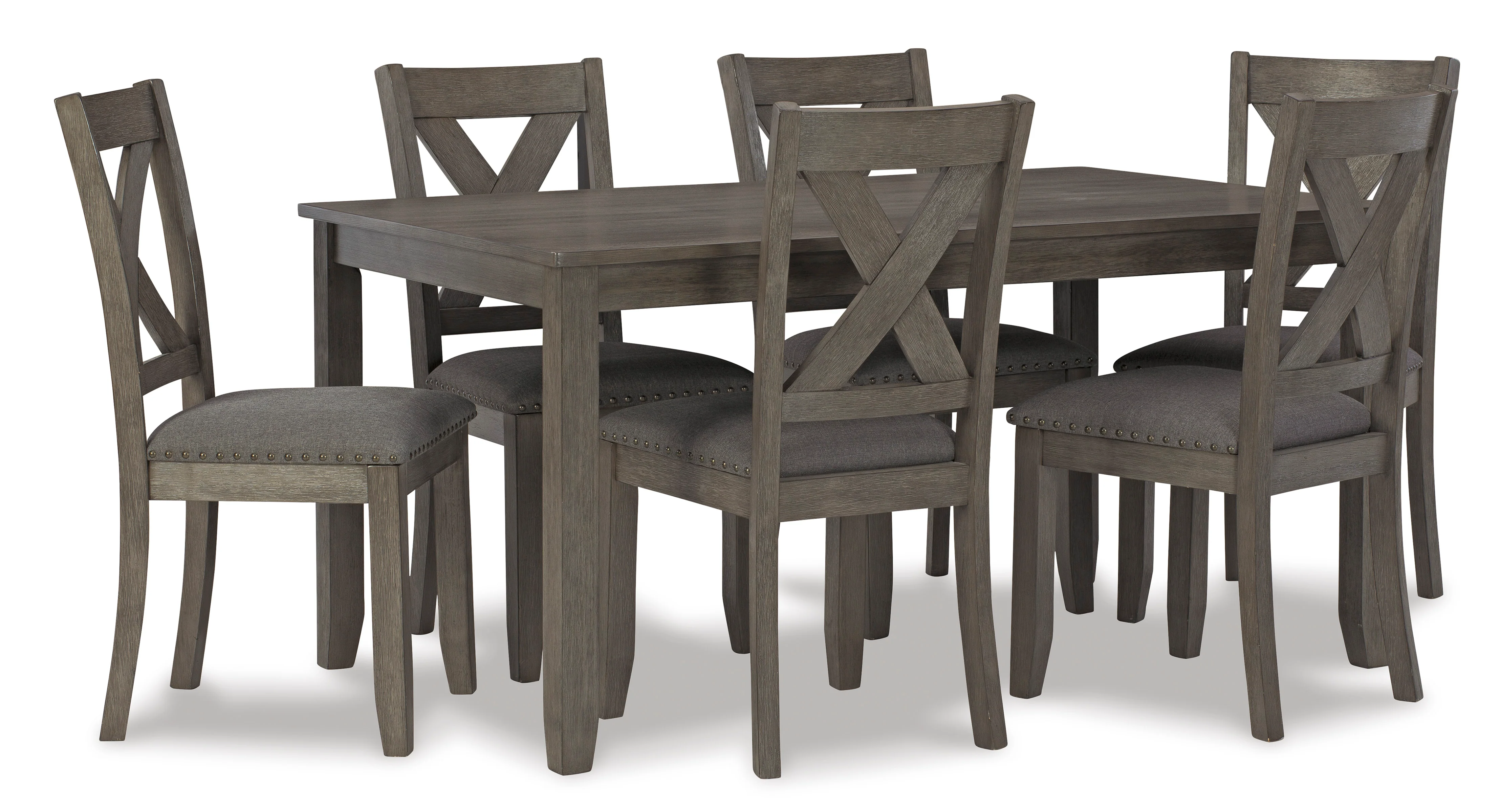 Caitbrook Dining Table and Chairs (Set of 7) - Image 2