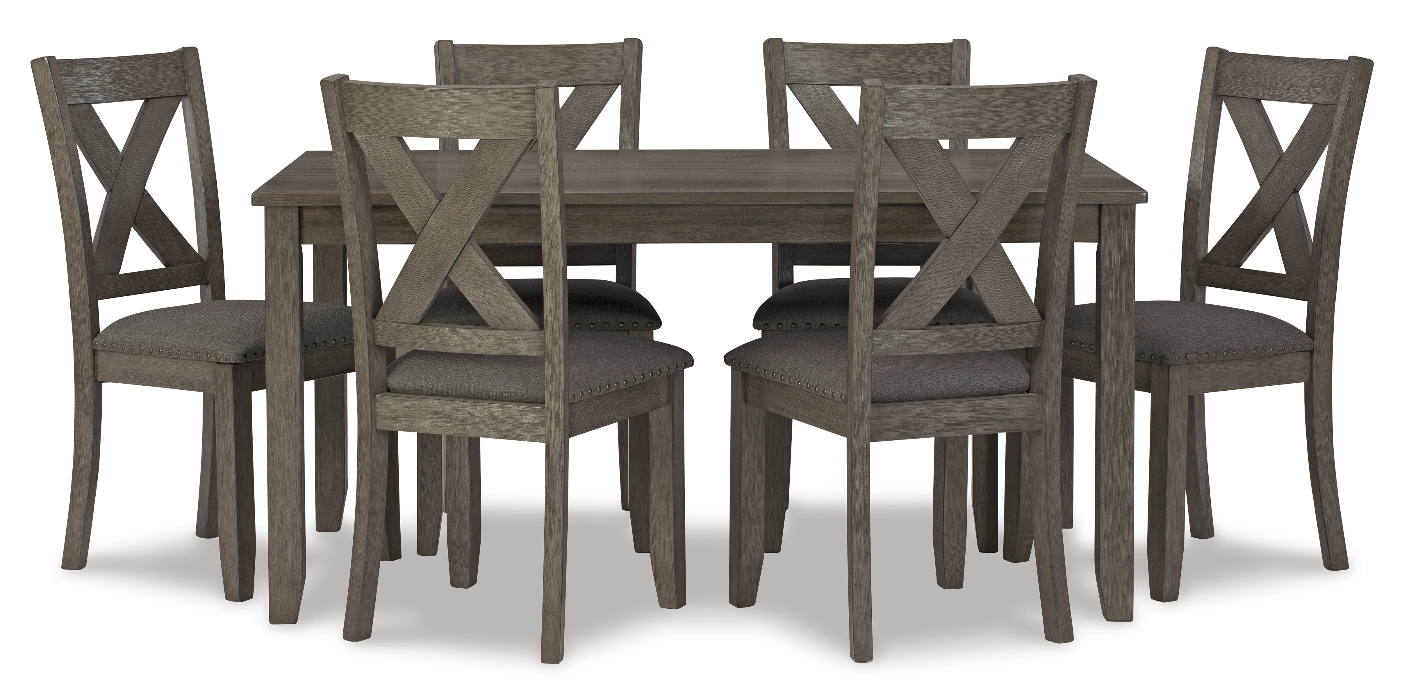 Caitbrook Dining Table and Chairs (Set of 7) - Image 4