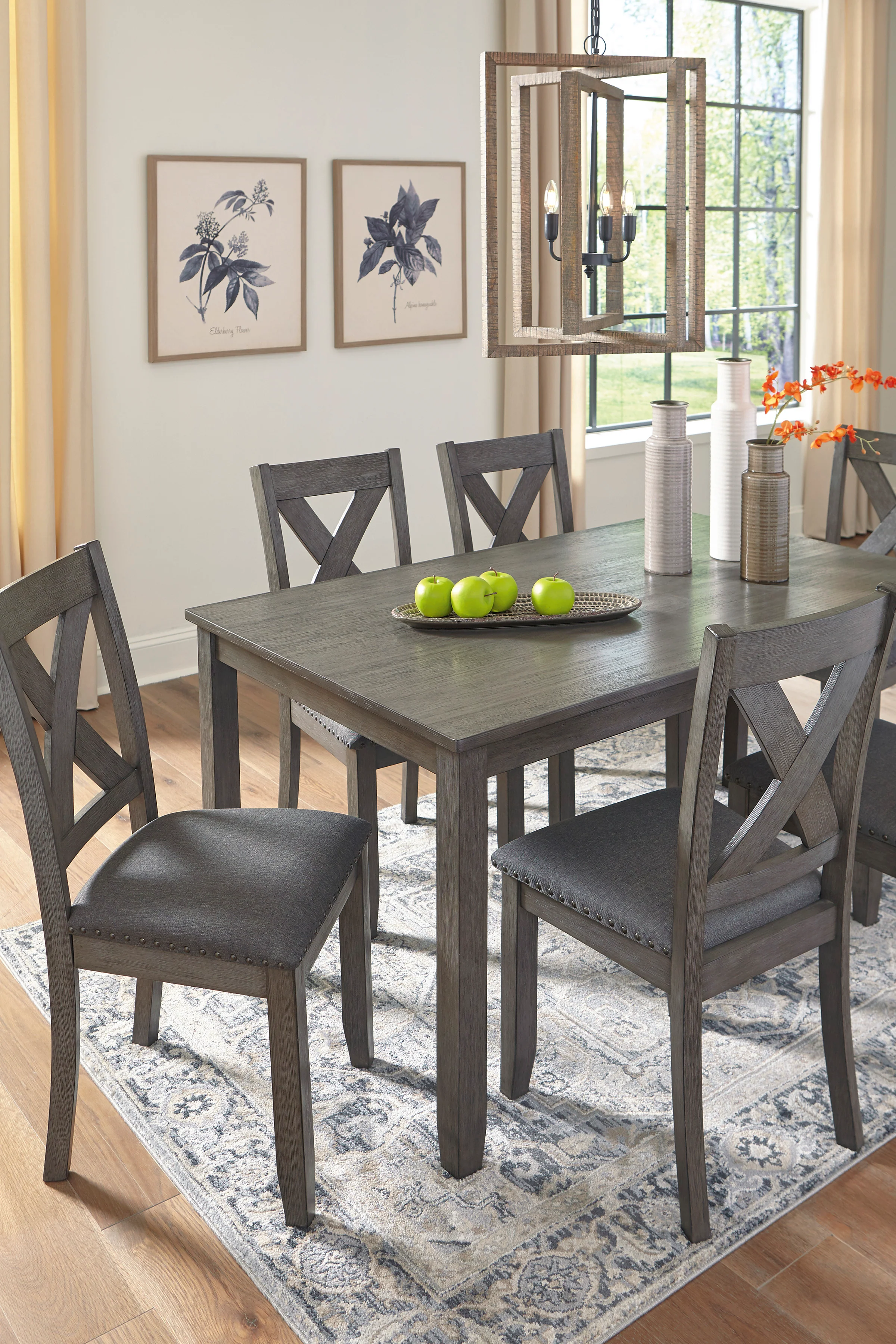 Caitbrook Dining Table and Chairs (Set of 7) - Image 5