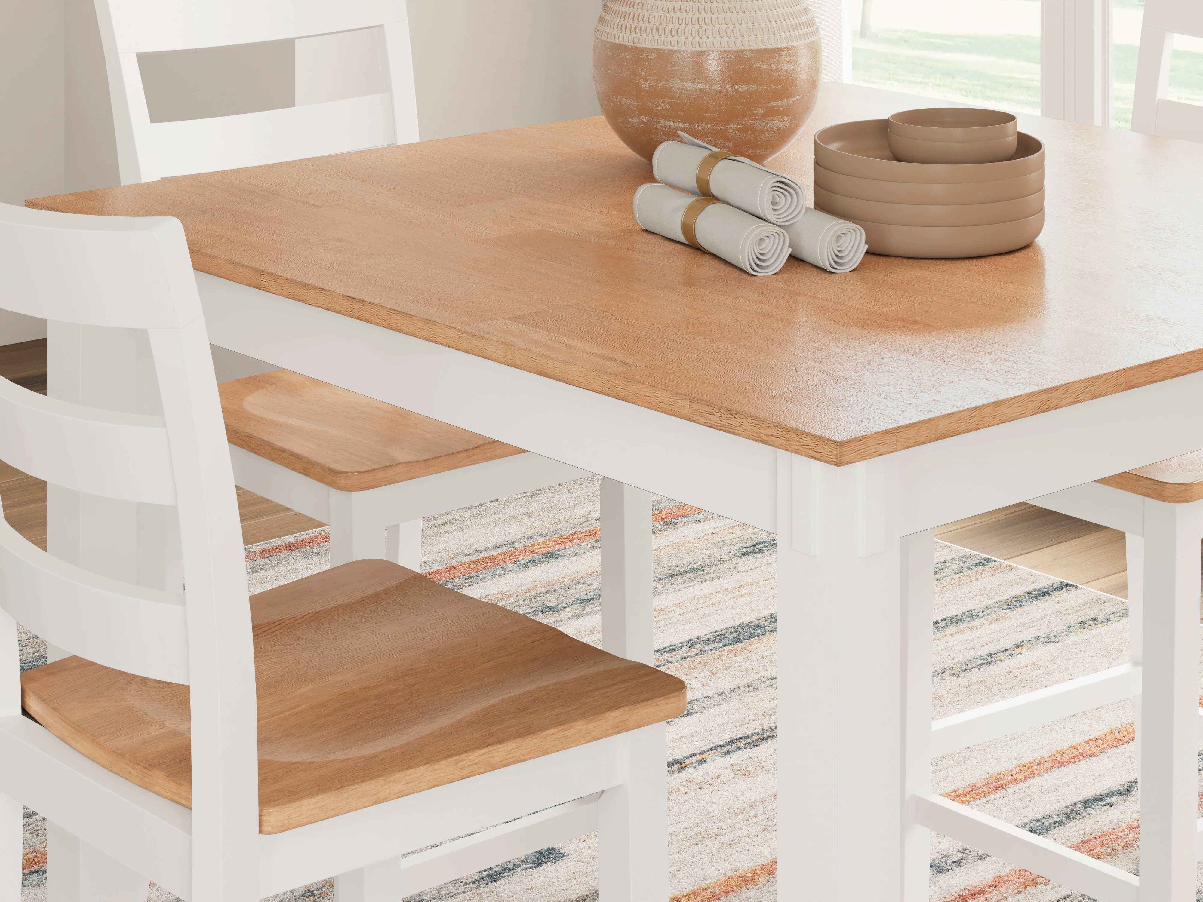 Gesthaven Counter Height Dining Table and 4 Barstools (Set of 5) - Image 3