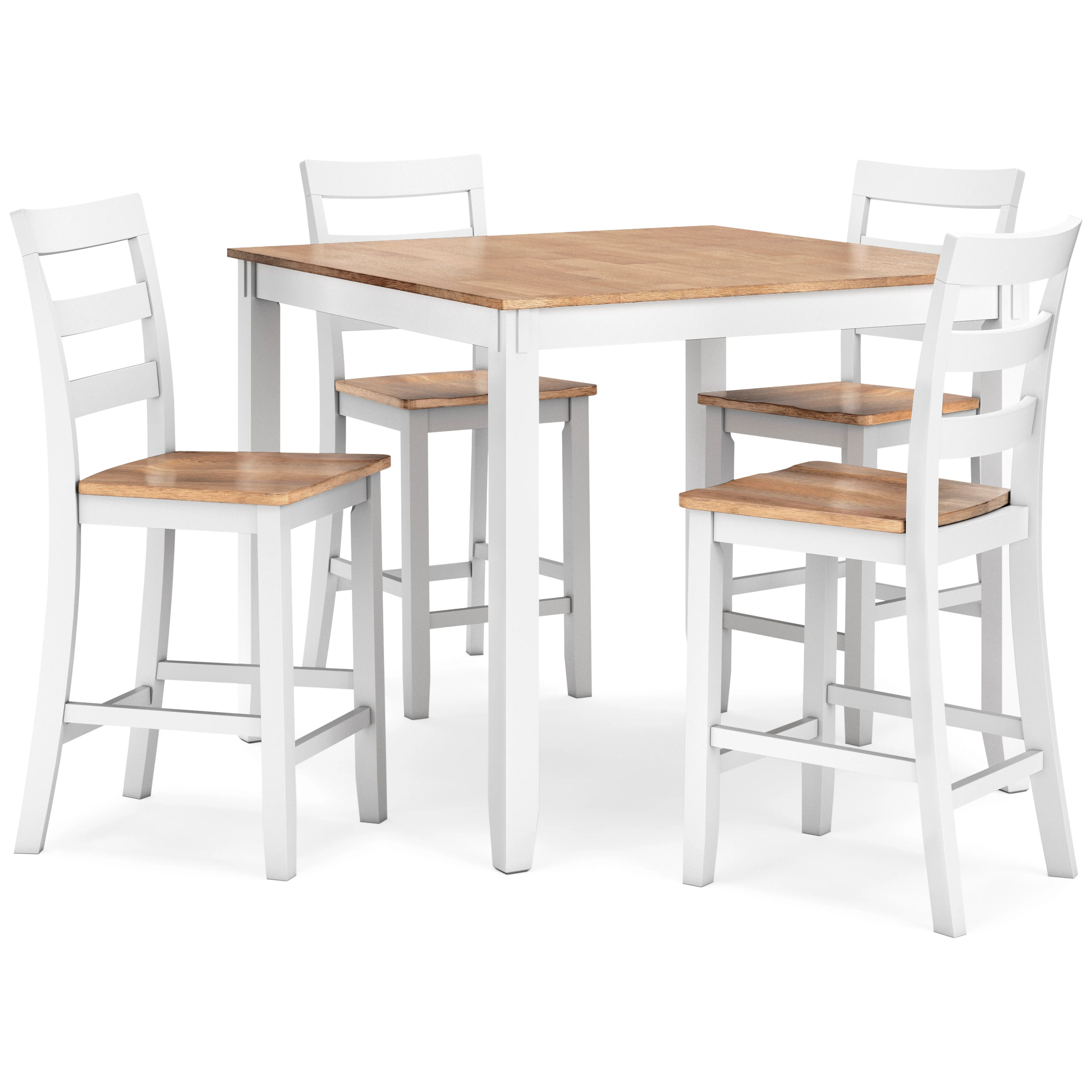 Gesthaven Counter Height Dining Table and 4 Barstools (Set of 5) - Image 4