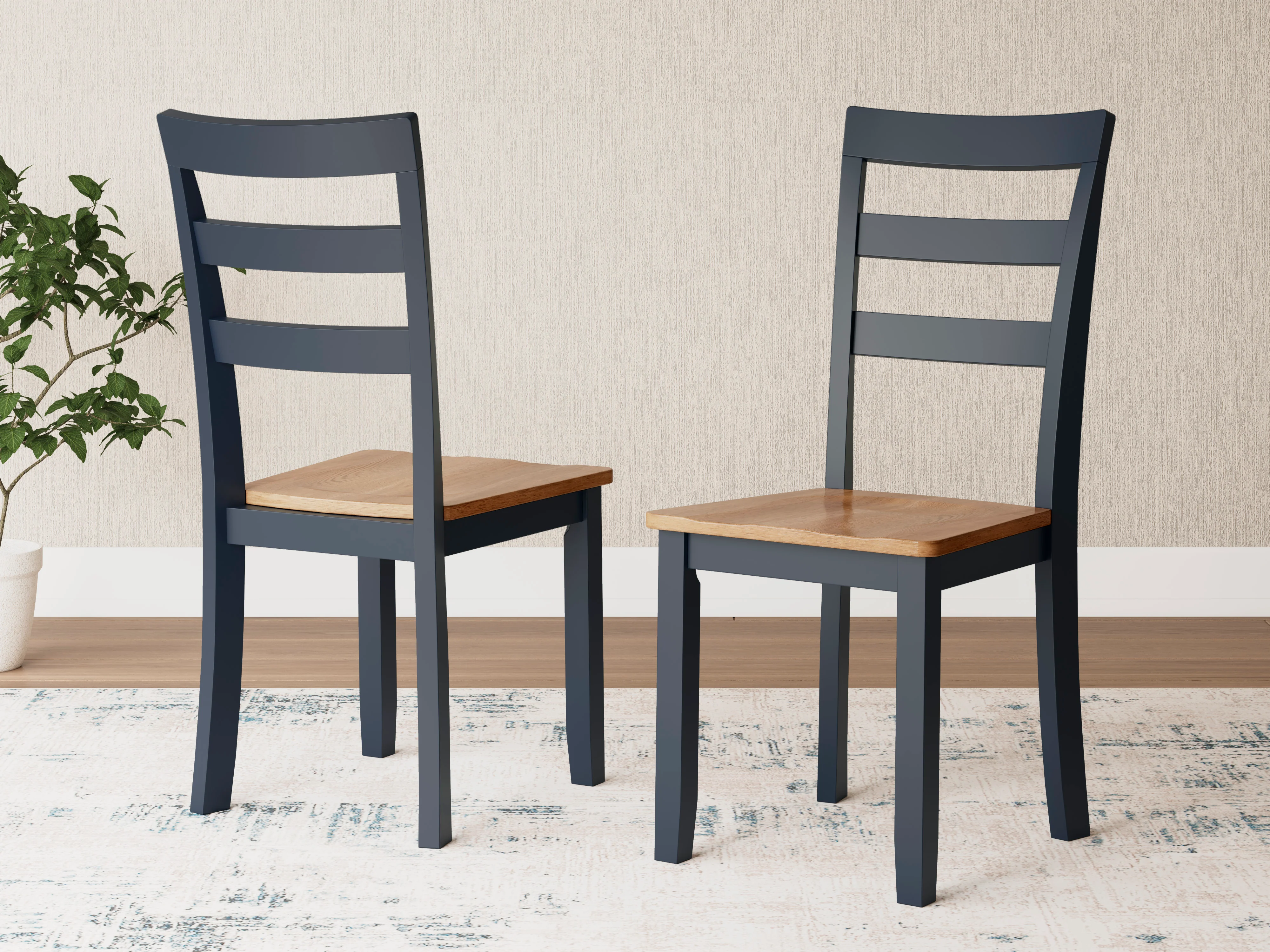 Gesthaven Dinning table set (Table+ 4 chairs) - Image 3