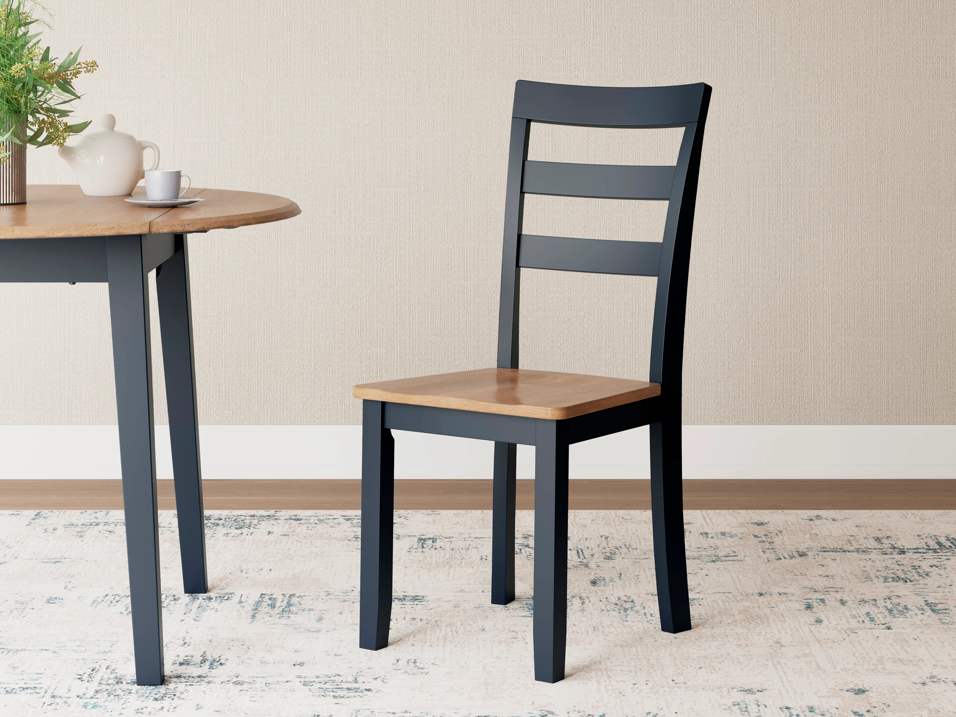 Gesthaven Dinning table set (Table+ 4 chairs) - Image 5