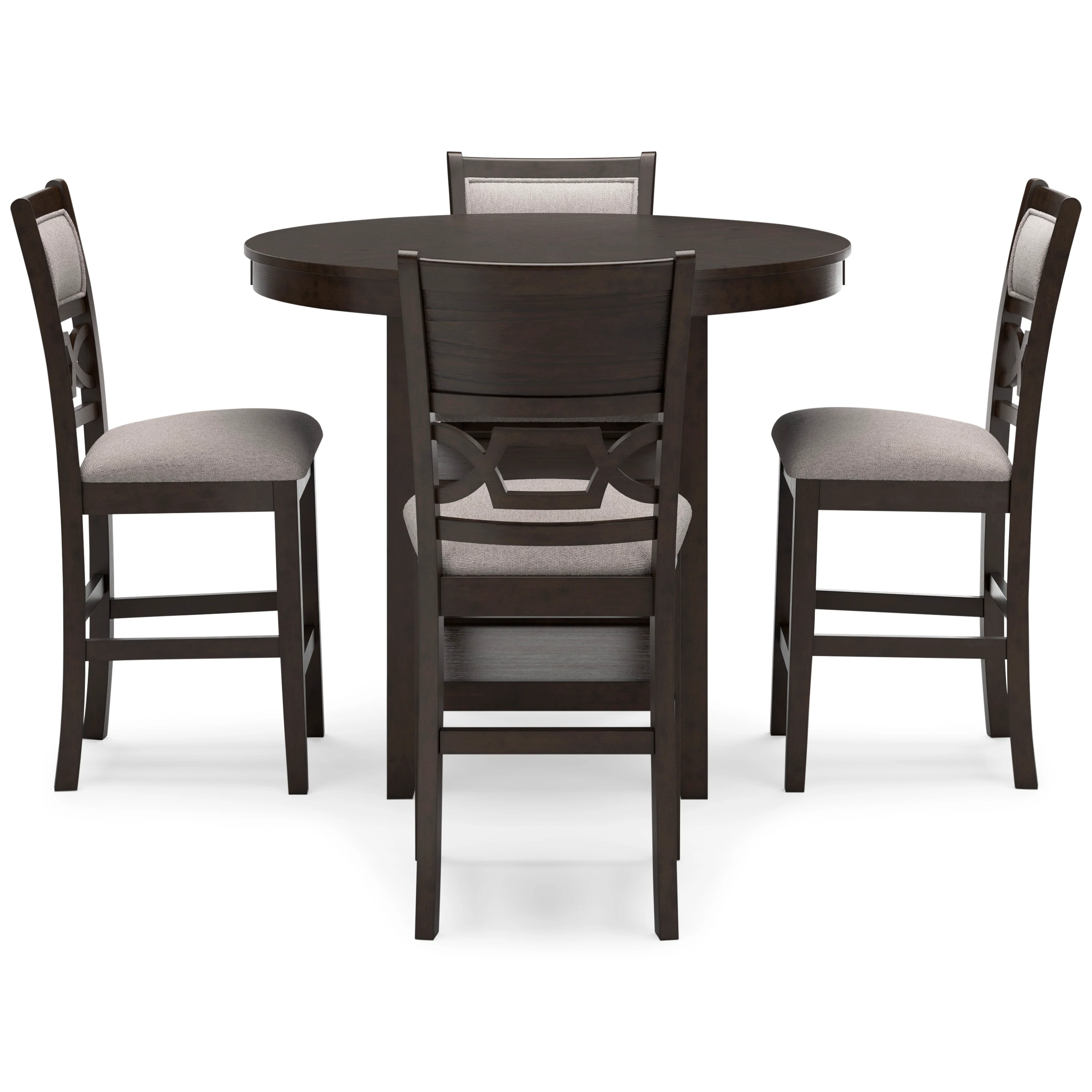 Langwest Counter Height Dining Table and 4 Barstools (Set of 5) - Image 4