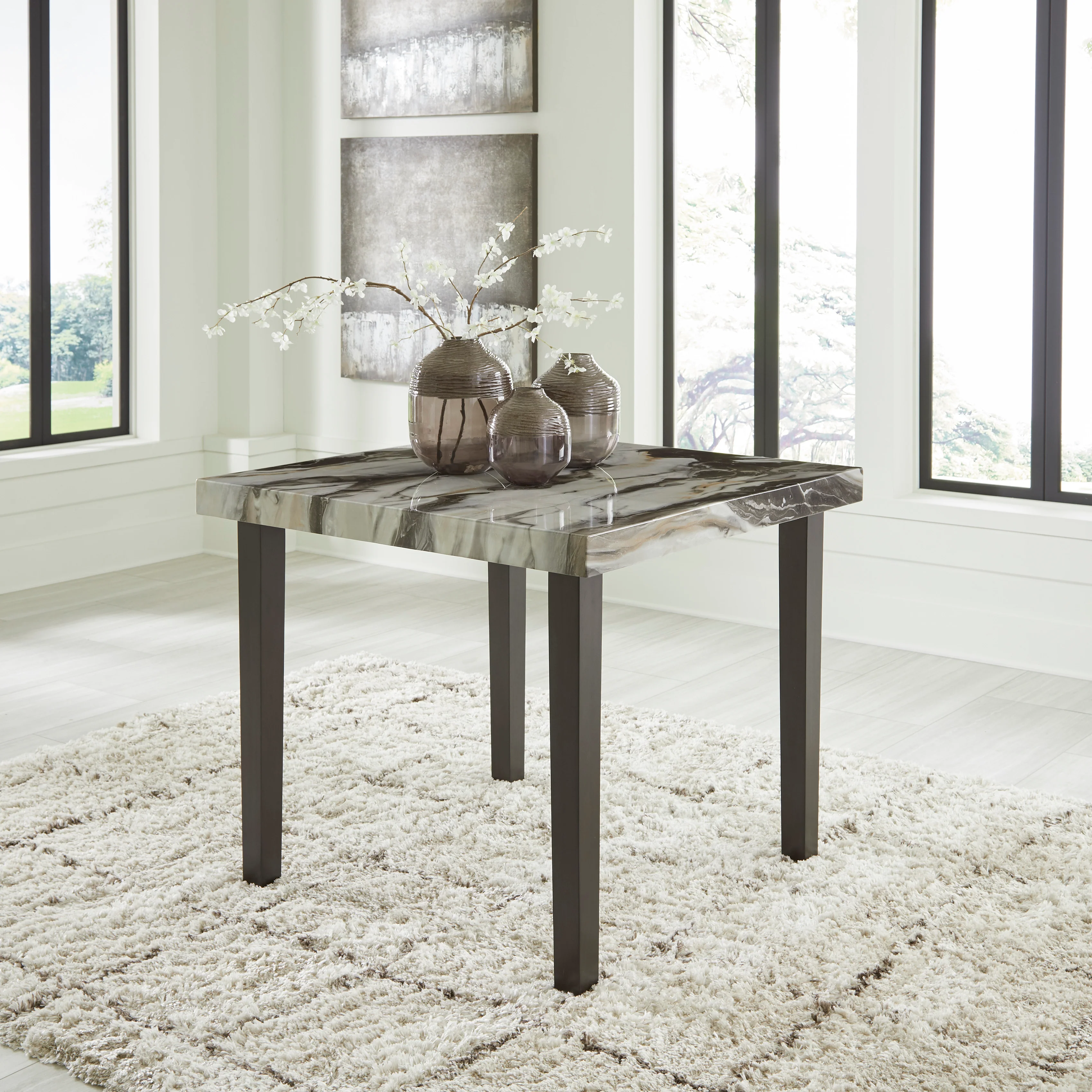 Jazmore Dinning table set (Table+ 4 barstool) - Image 5