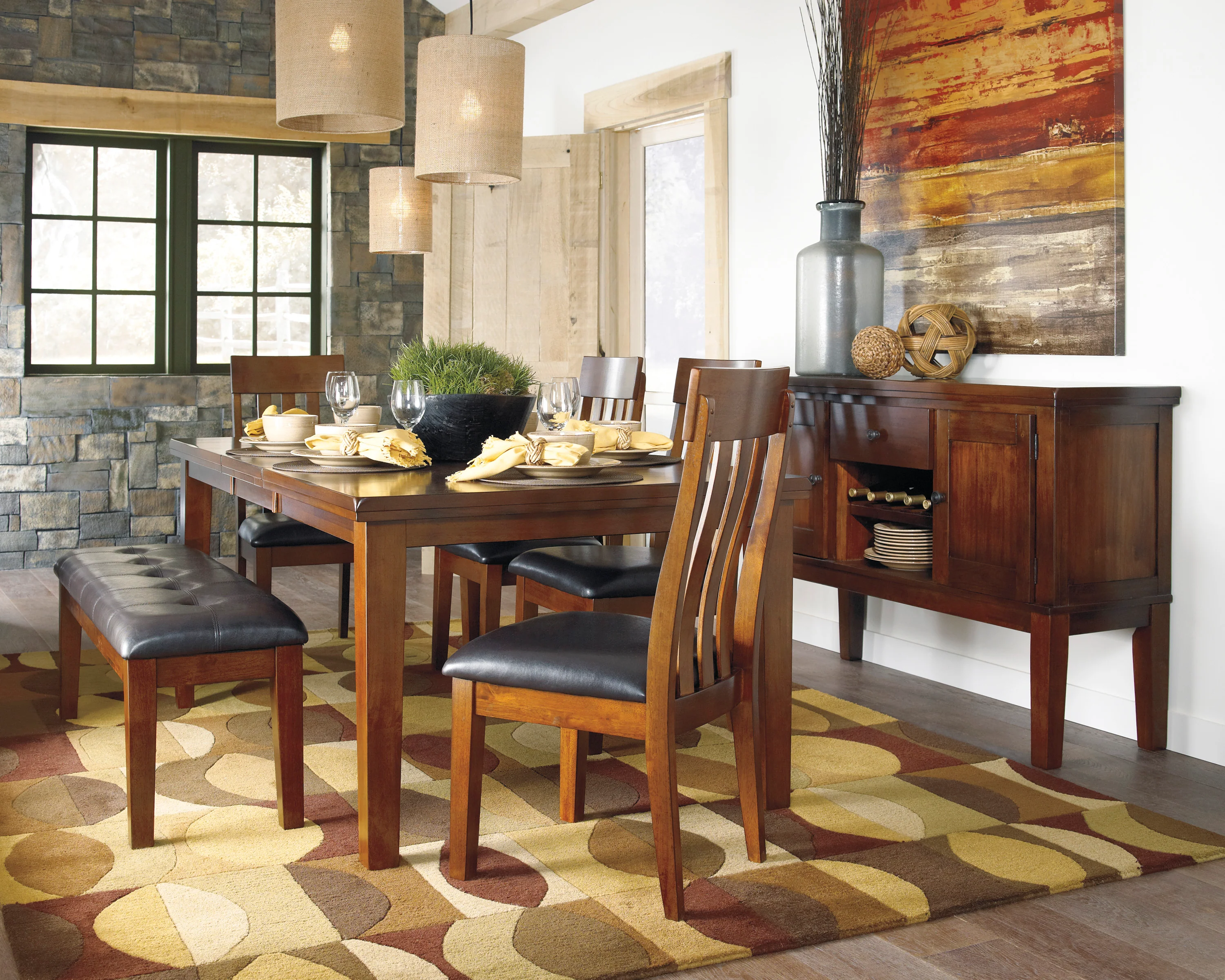 Ralene Dining Bench - Image 4
