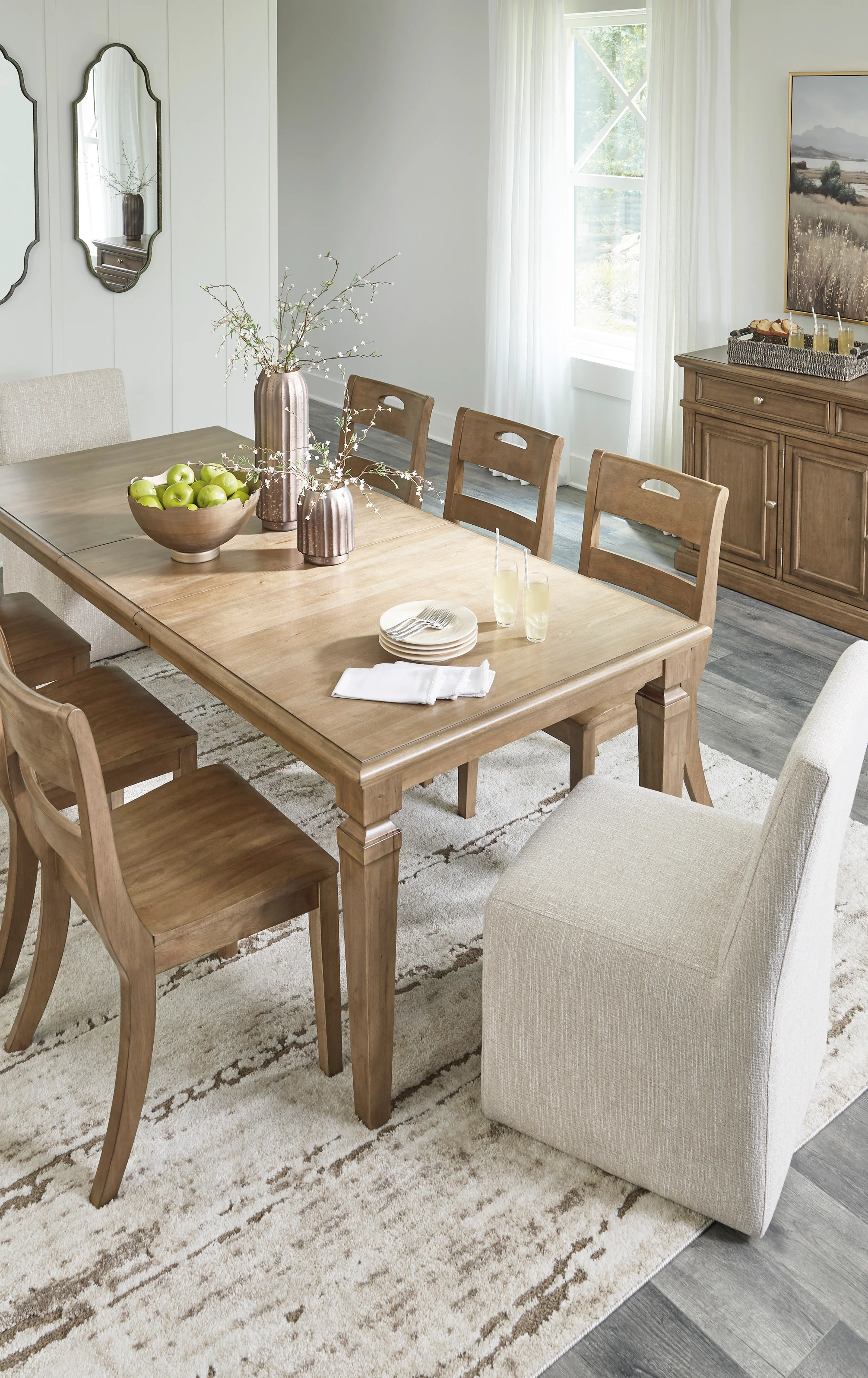 MYLARKEN Dinning table set (Table+ 8 chairs) - Image 6