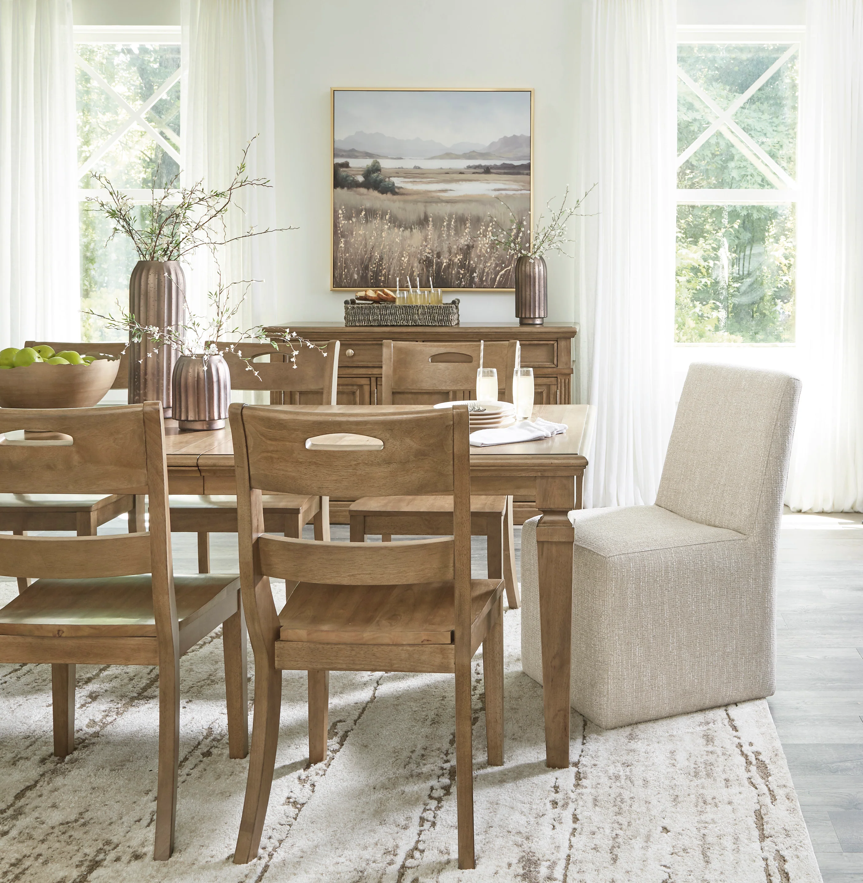 MYLARKEN Dinning table set (Table+ 8 chairs) - Image 7