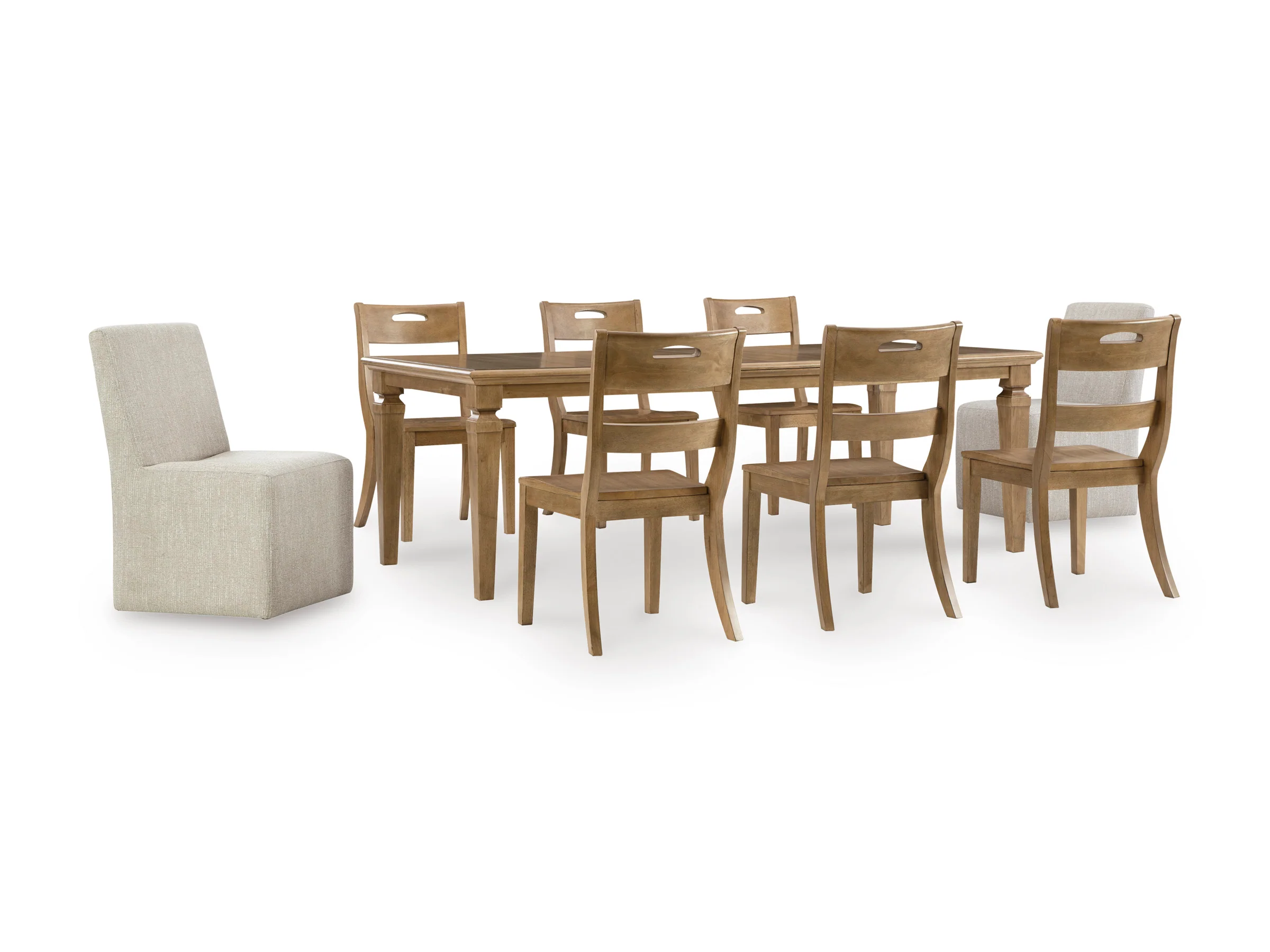 MYLARKEN Dinning table set (Table+ 8 chairs) - Image 2
