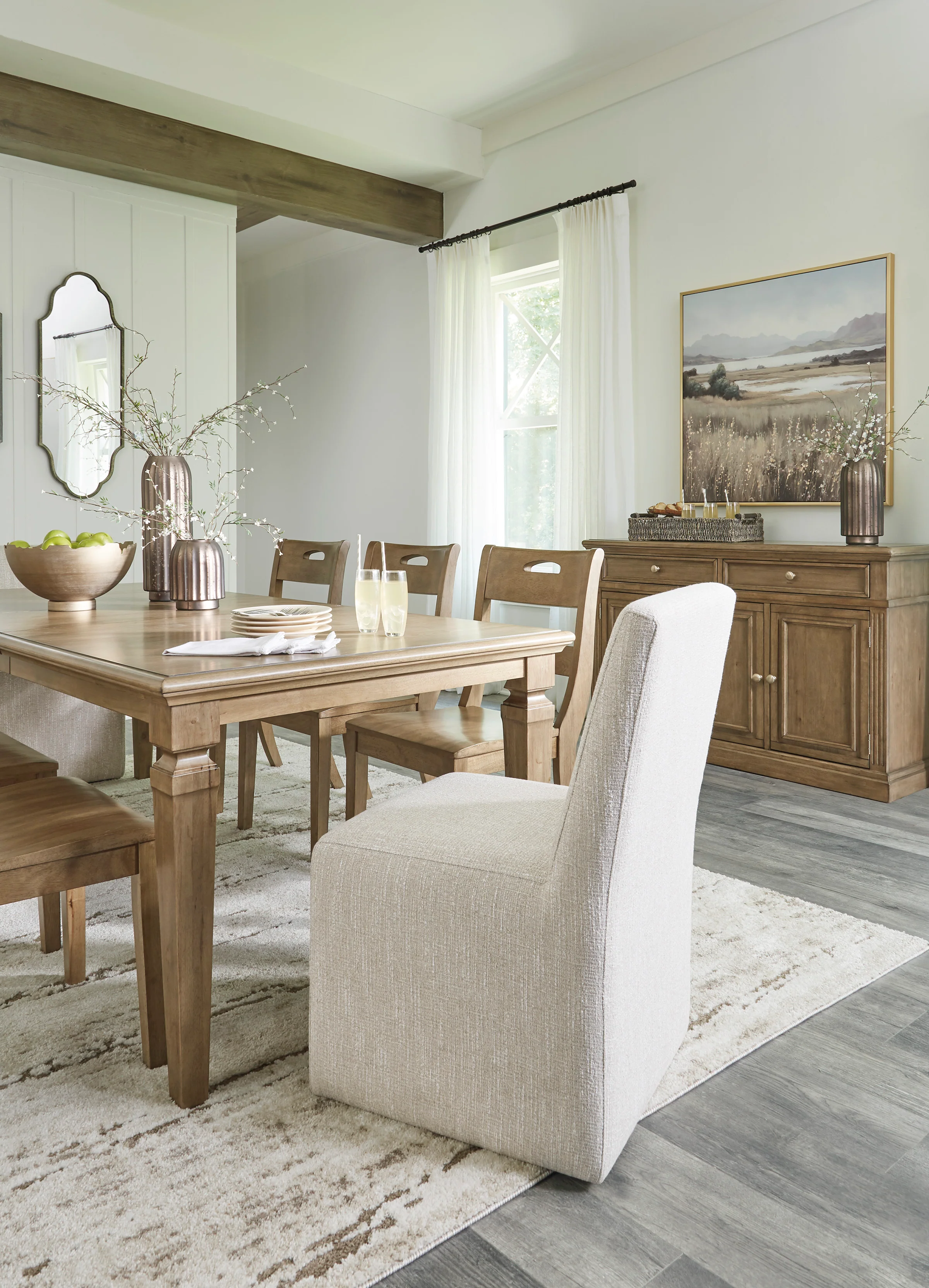MYLARKEN Dinning table set (Table+ 8 chairs) - Image 8