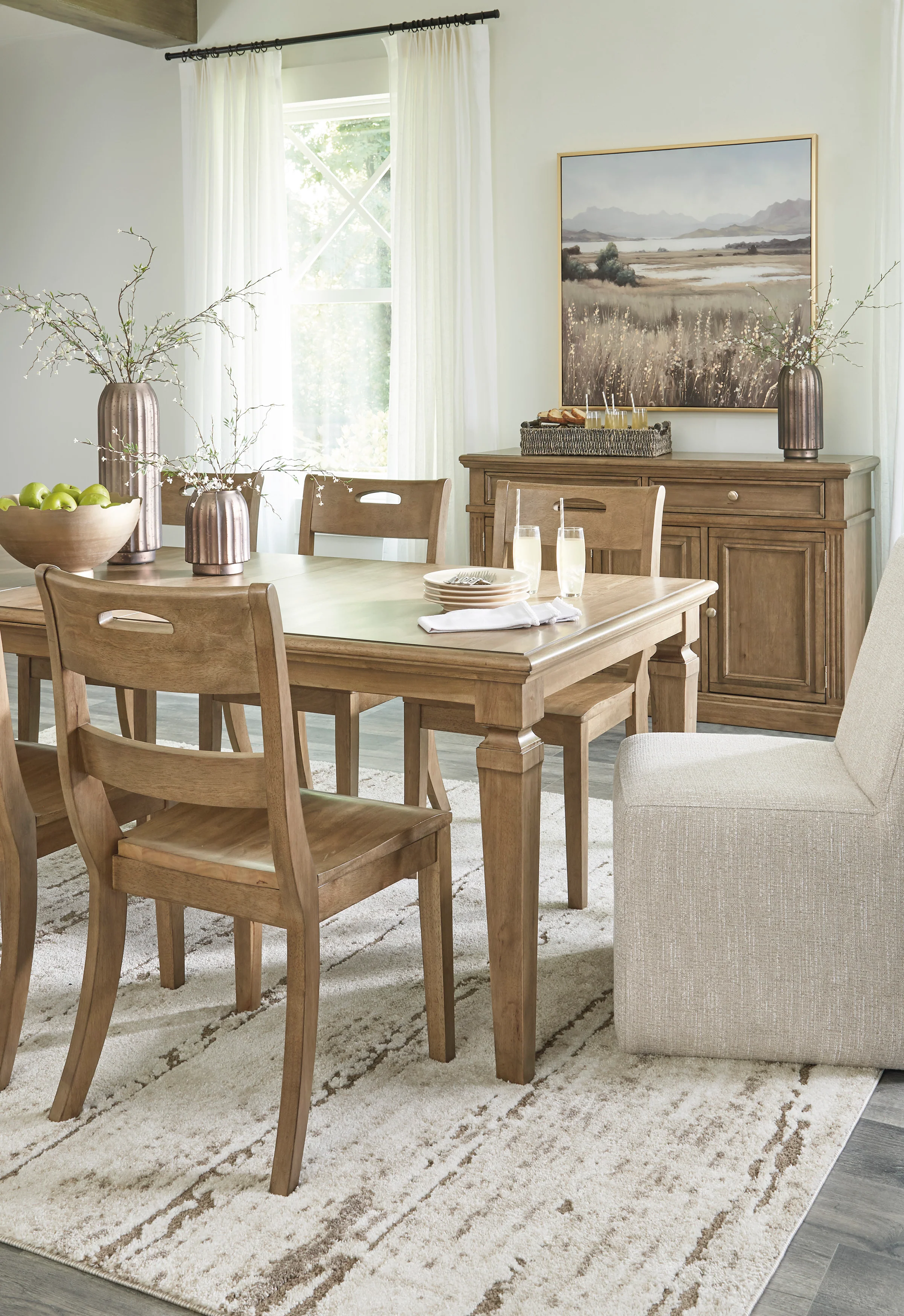 MYLARKEN Dinning table set (Table+ 8 chairs) - Image 9