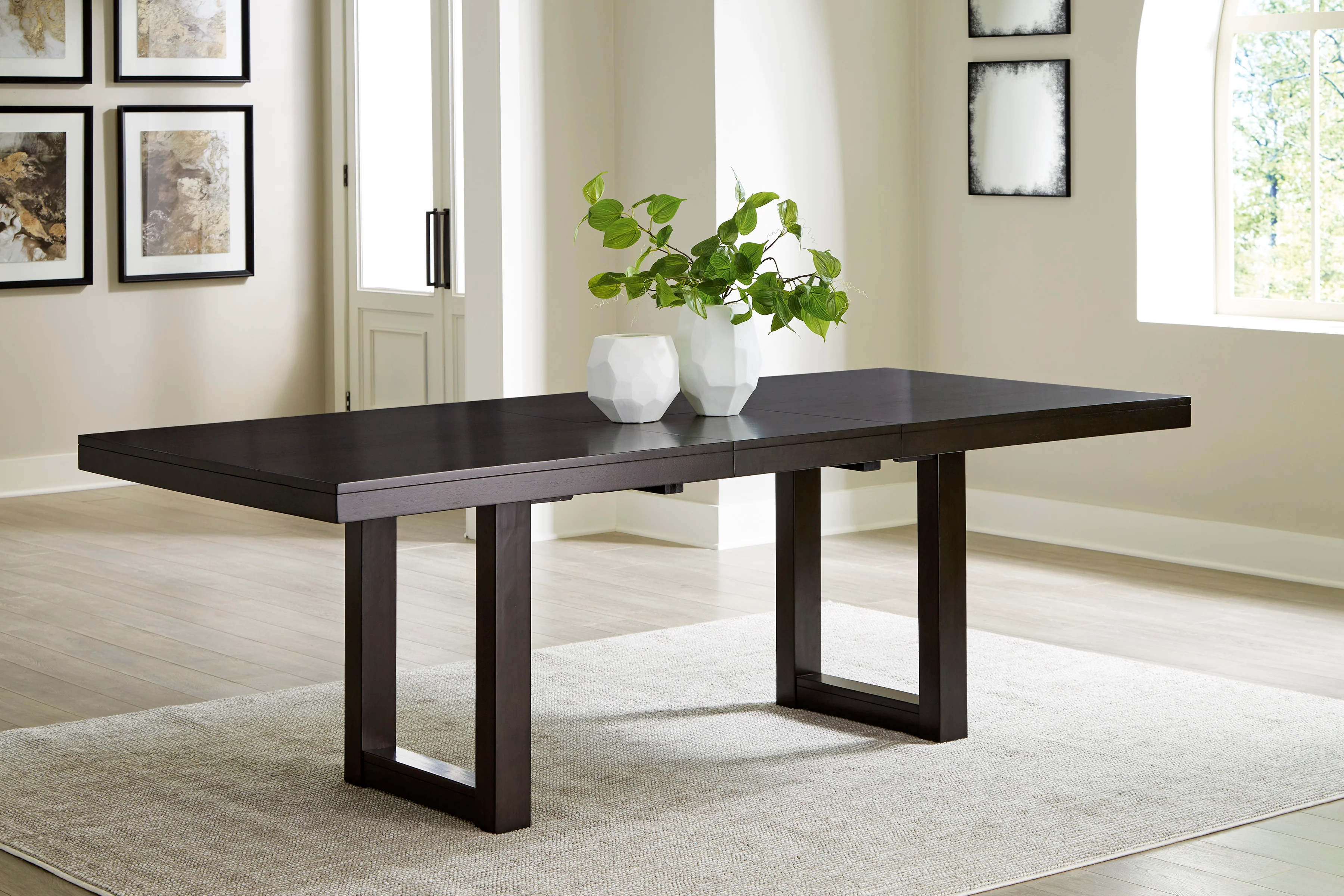 Neymorton Dinning table set (Table+ 6 chairs) - Image 5