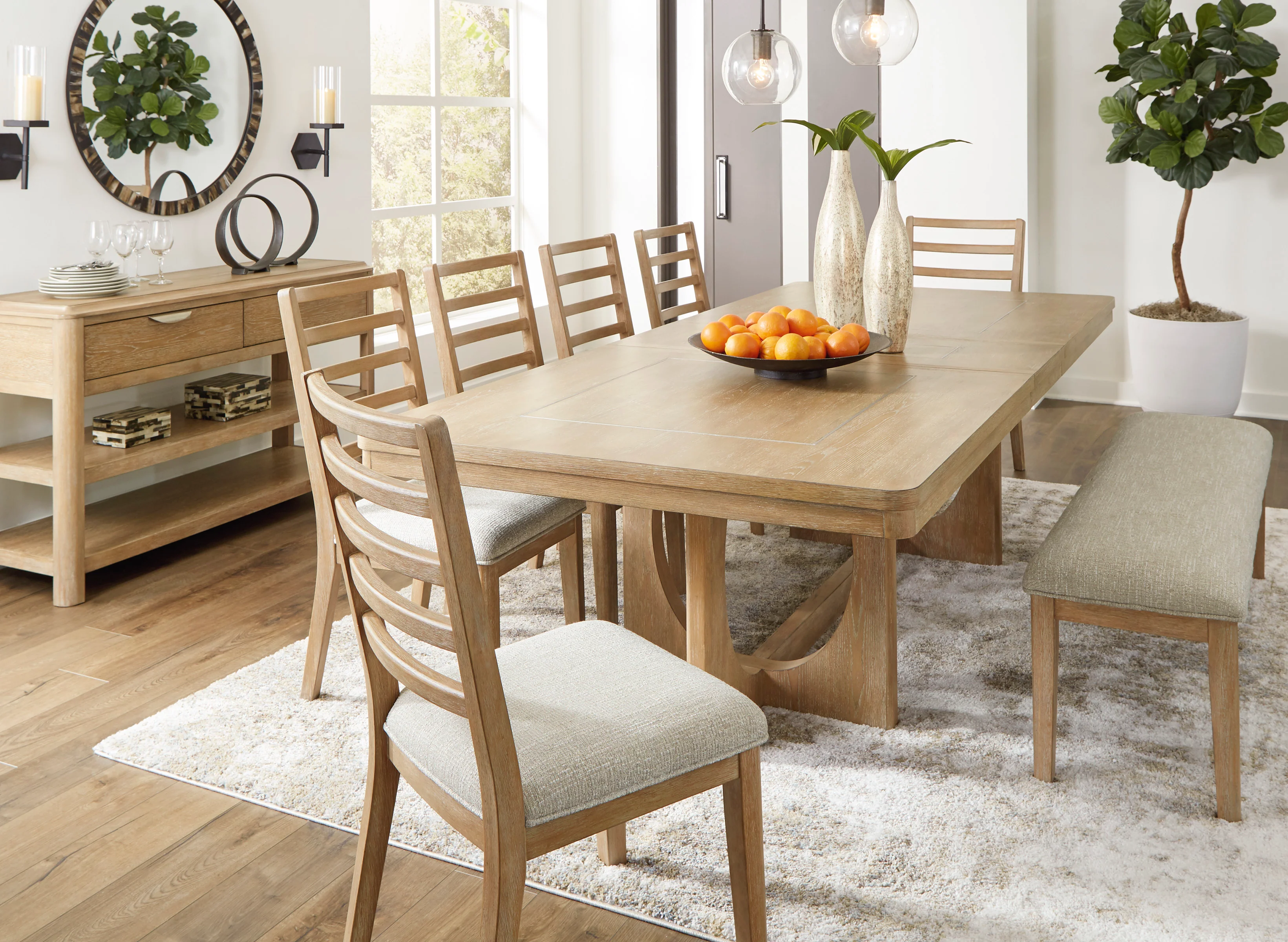 Rencott 63" Dining Bench - Image 12