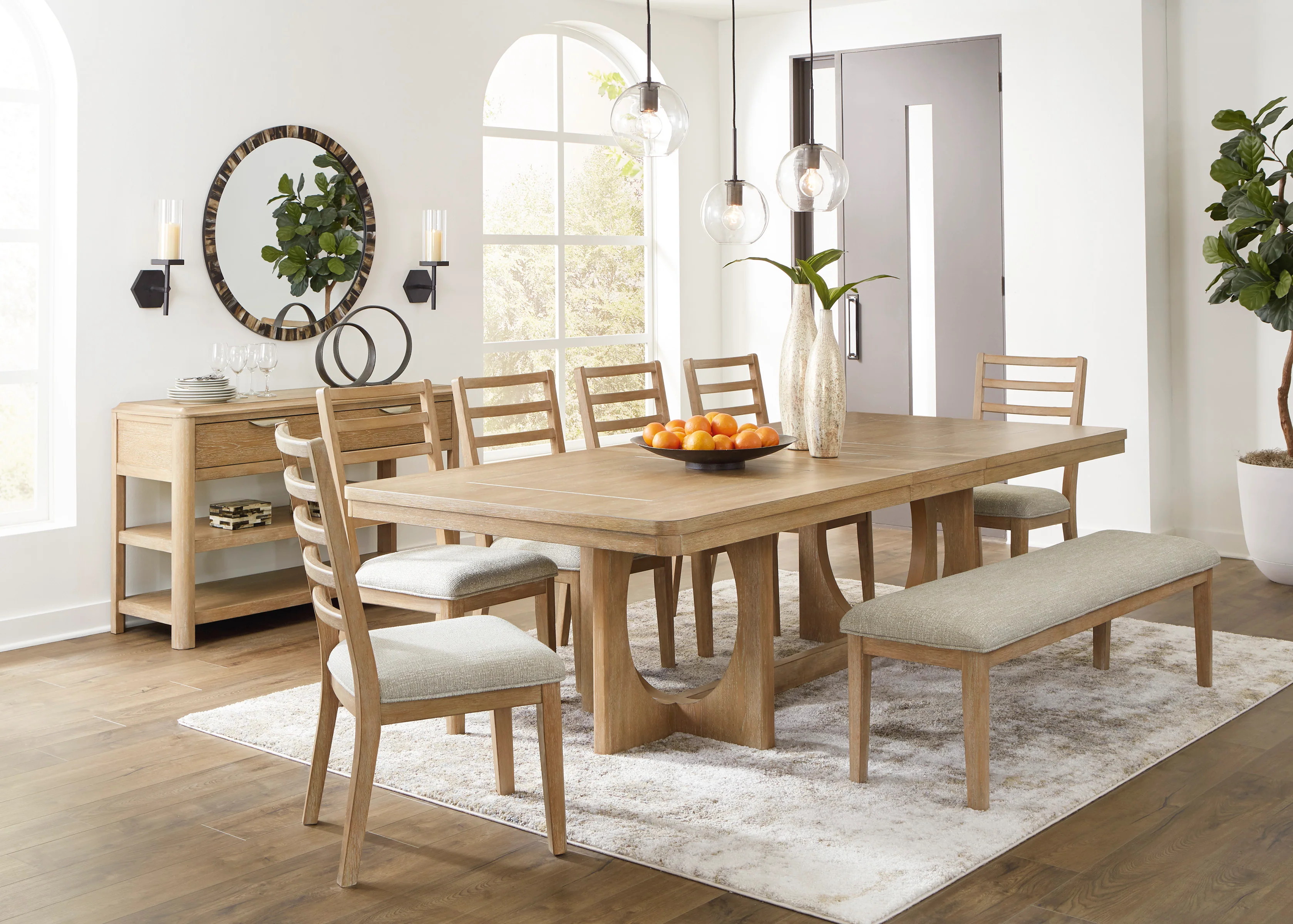 Rencott 63" Dining Bench - Image 8