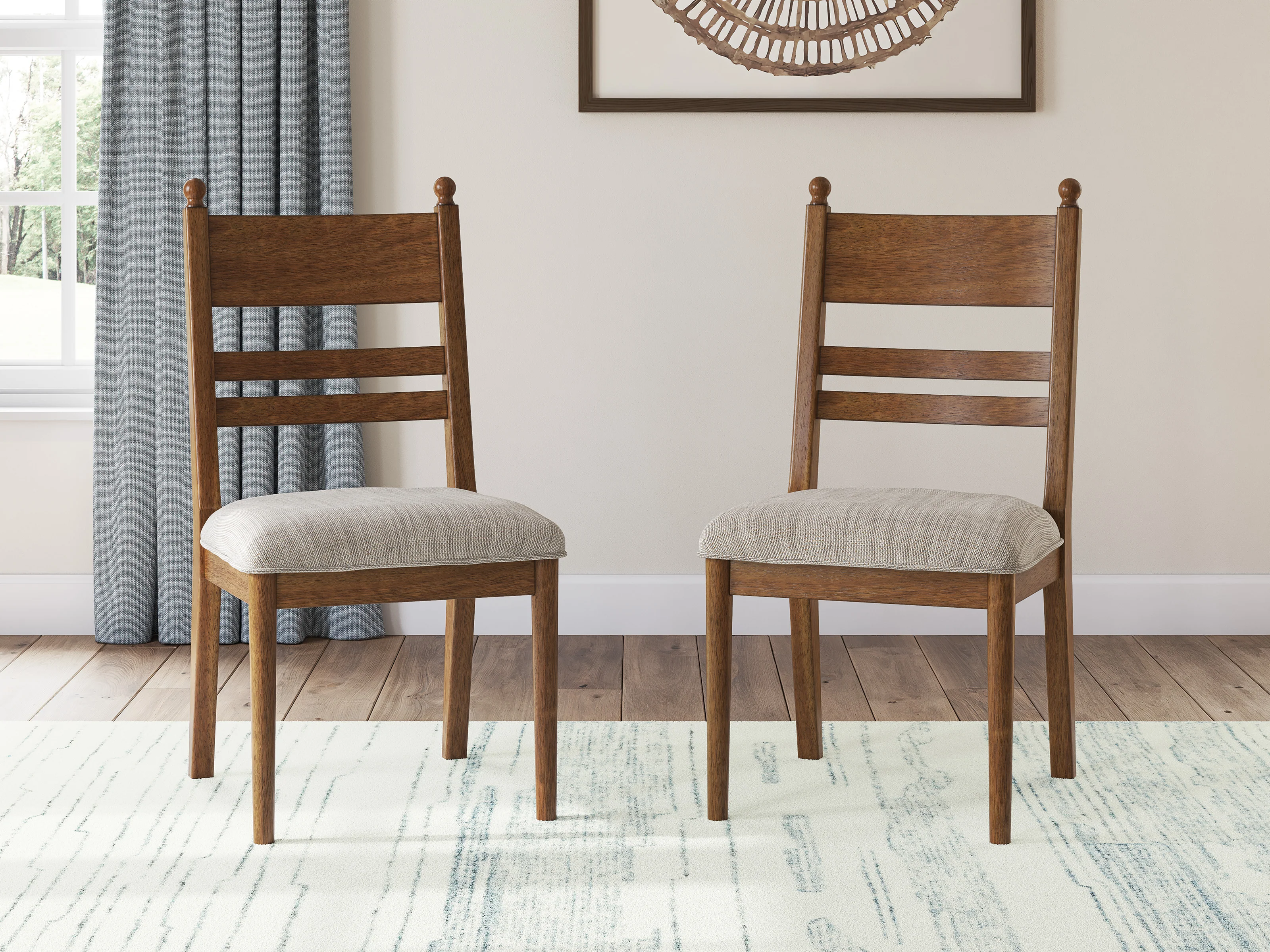 Chadworth Dinning table set (Table+ 6 chairs) - Image 3