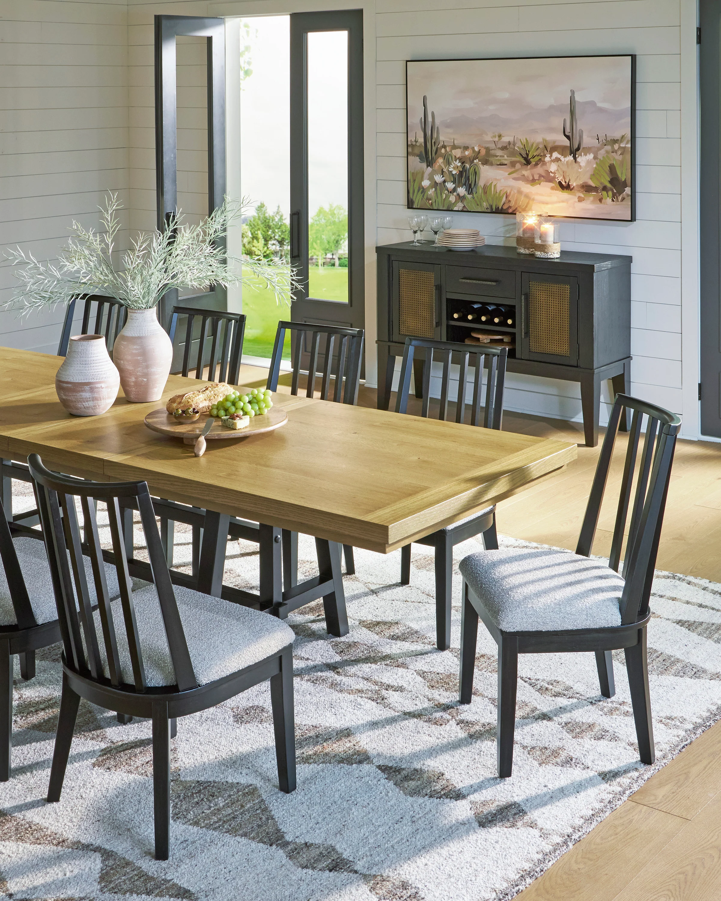Galiden Dinning table set (Table+ 8 Chairs) - Image 3