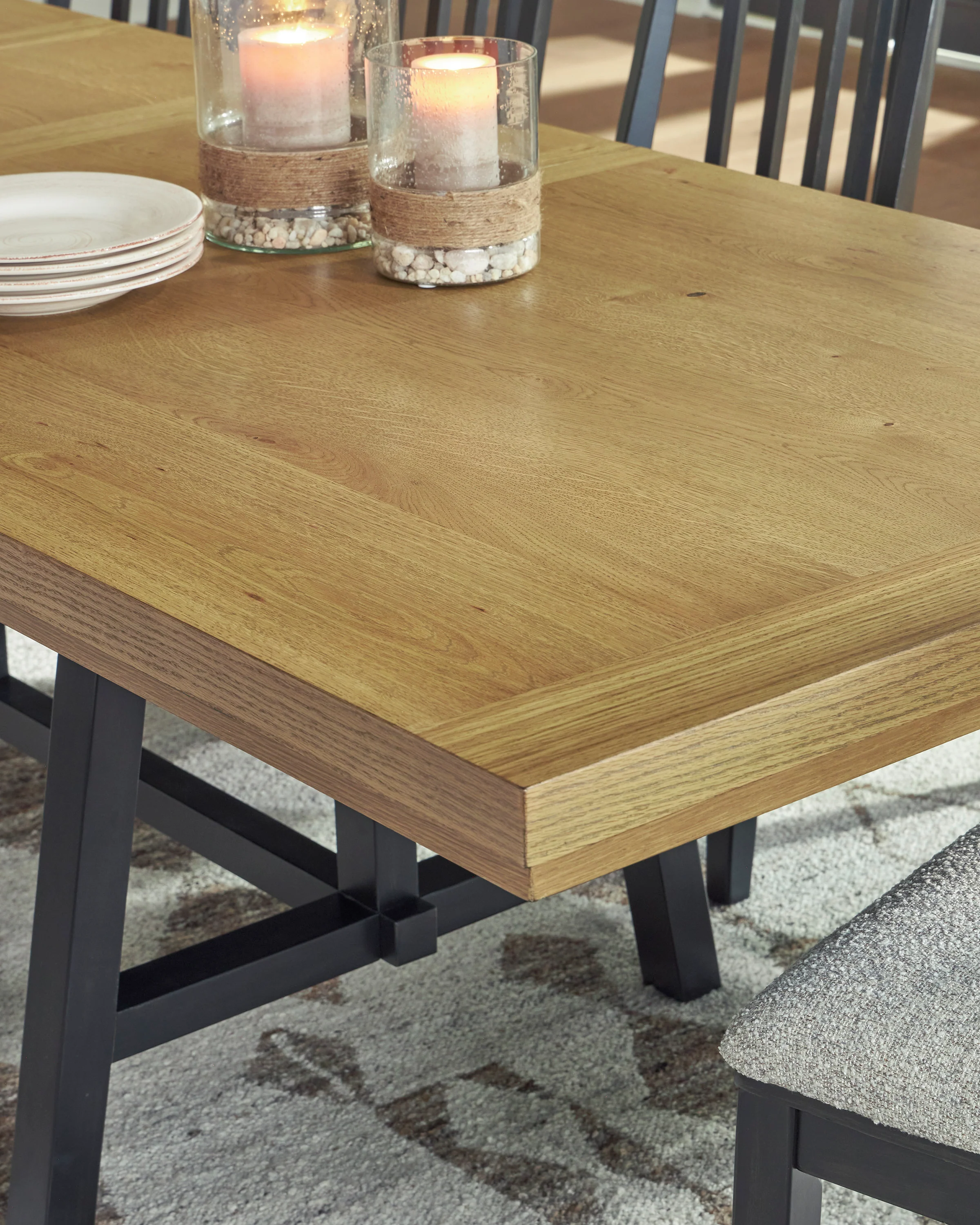 Galiden Dinning table set (Table+ 8 Chairs) - Image 4