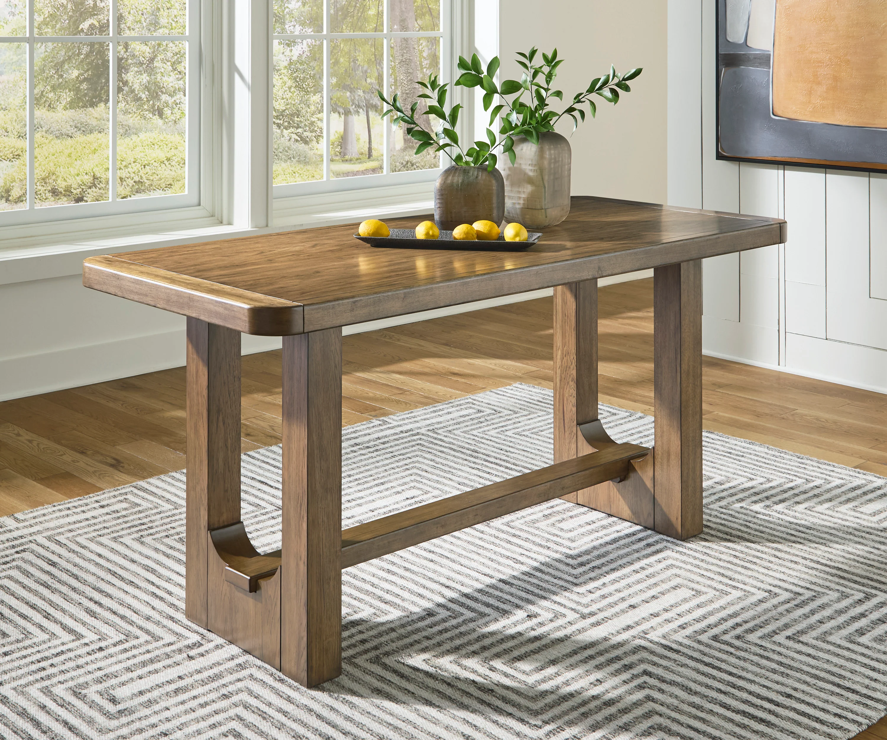 Cabalynn Dinning table set (Table+ 4 barstool) - Image 7