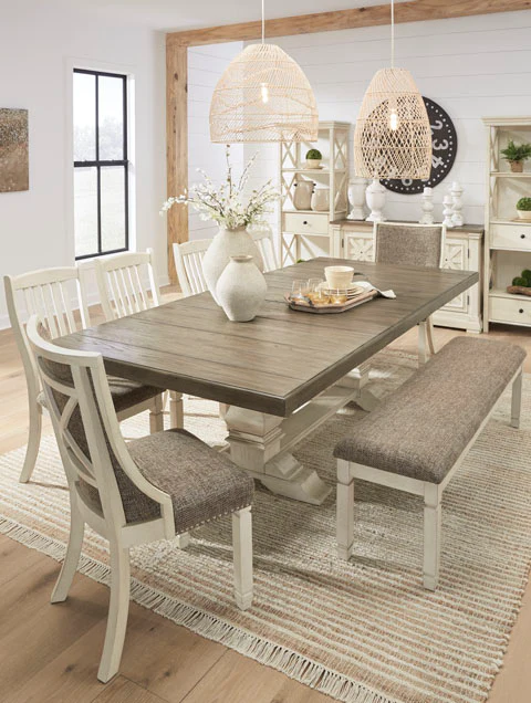 Bolanburg Large UPH Dining Room Bench - Image 6