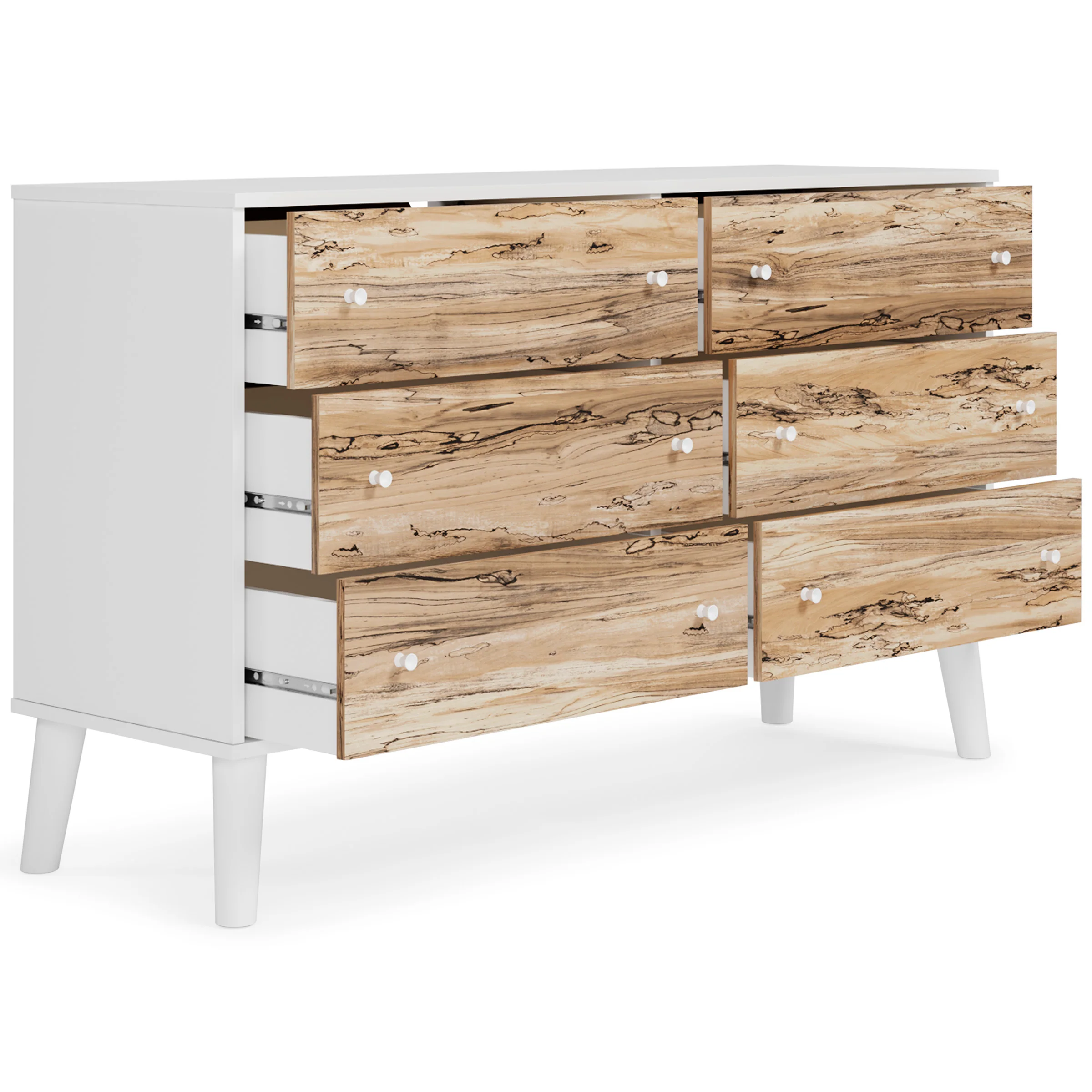 Piperton Bedroom set (Bed+dressor+2 Nightstands) - Image 23