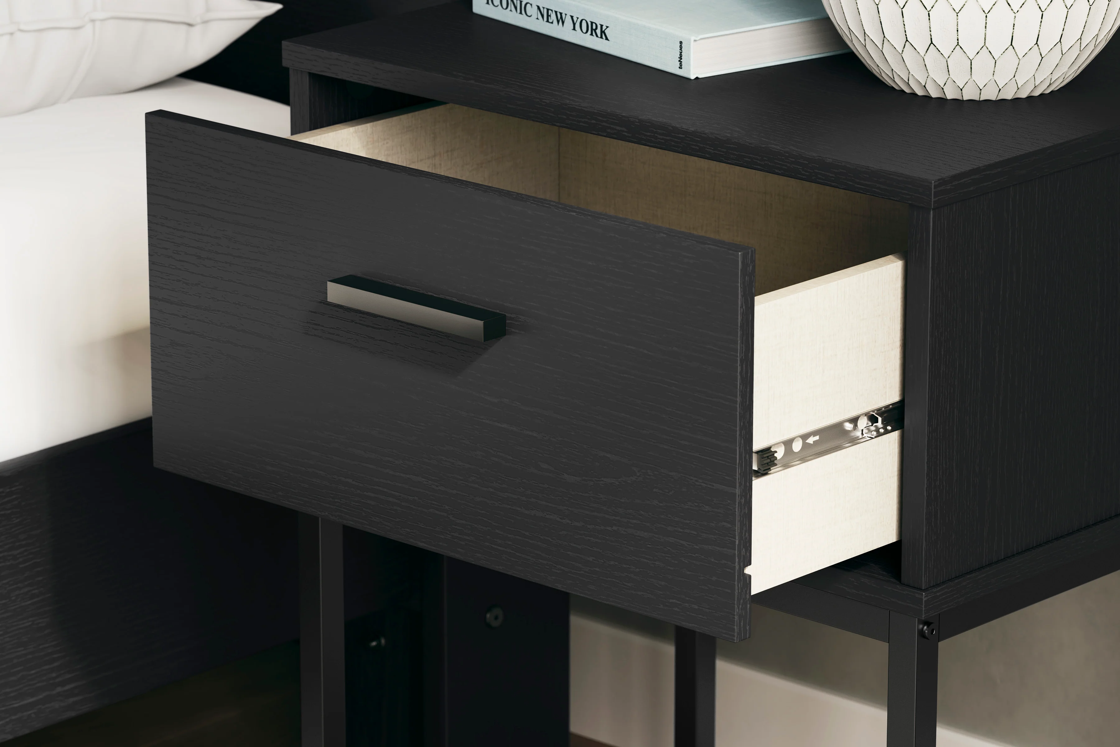 Socalle One Drawer Night Stand - Image 5