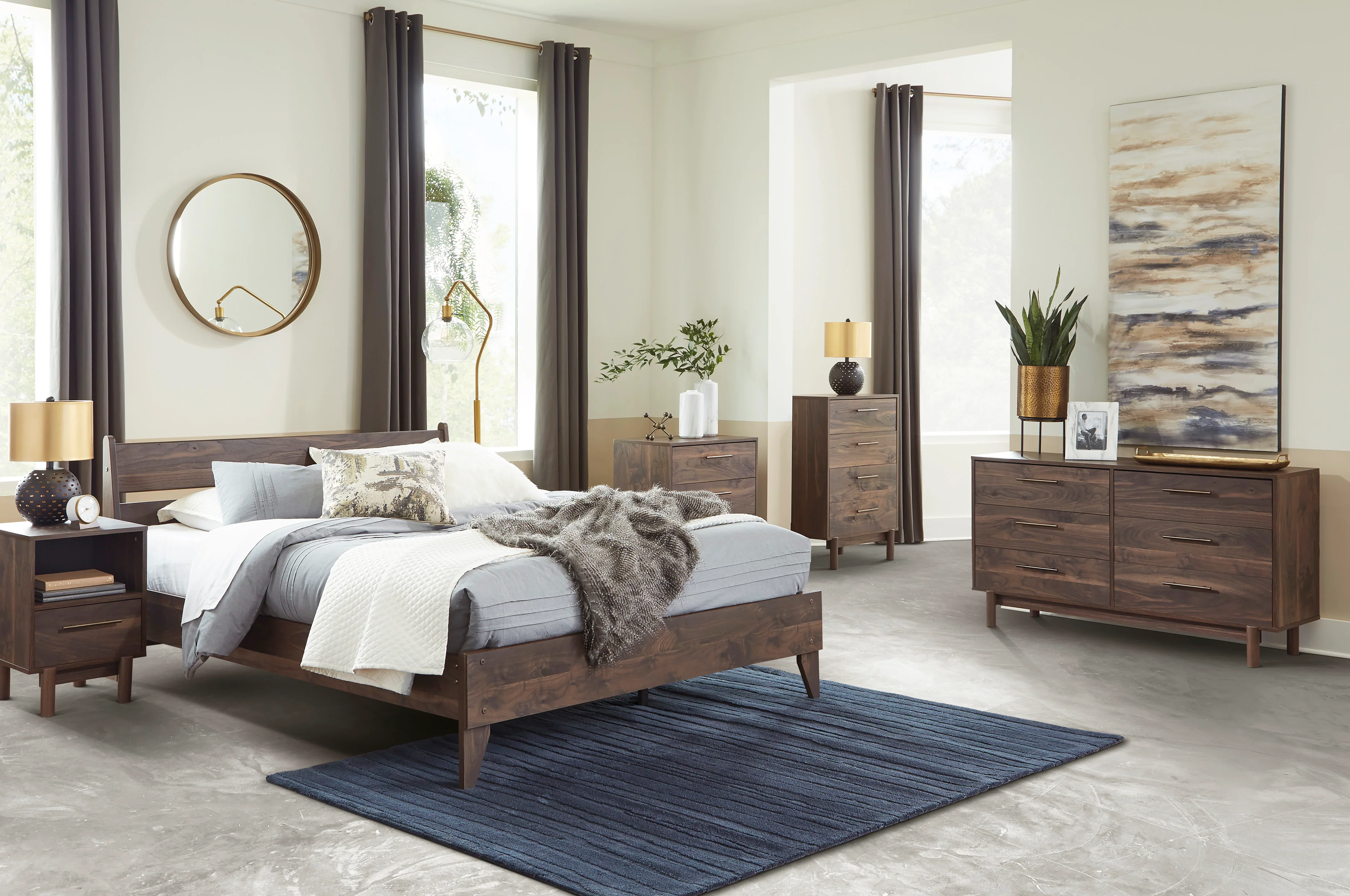 Calverson Full Panel Platform Bed - Image 8