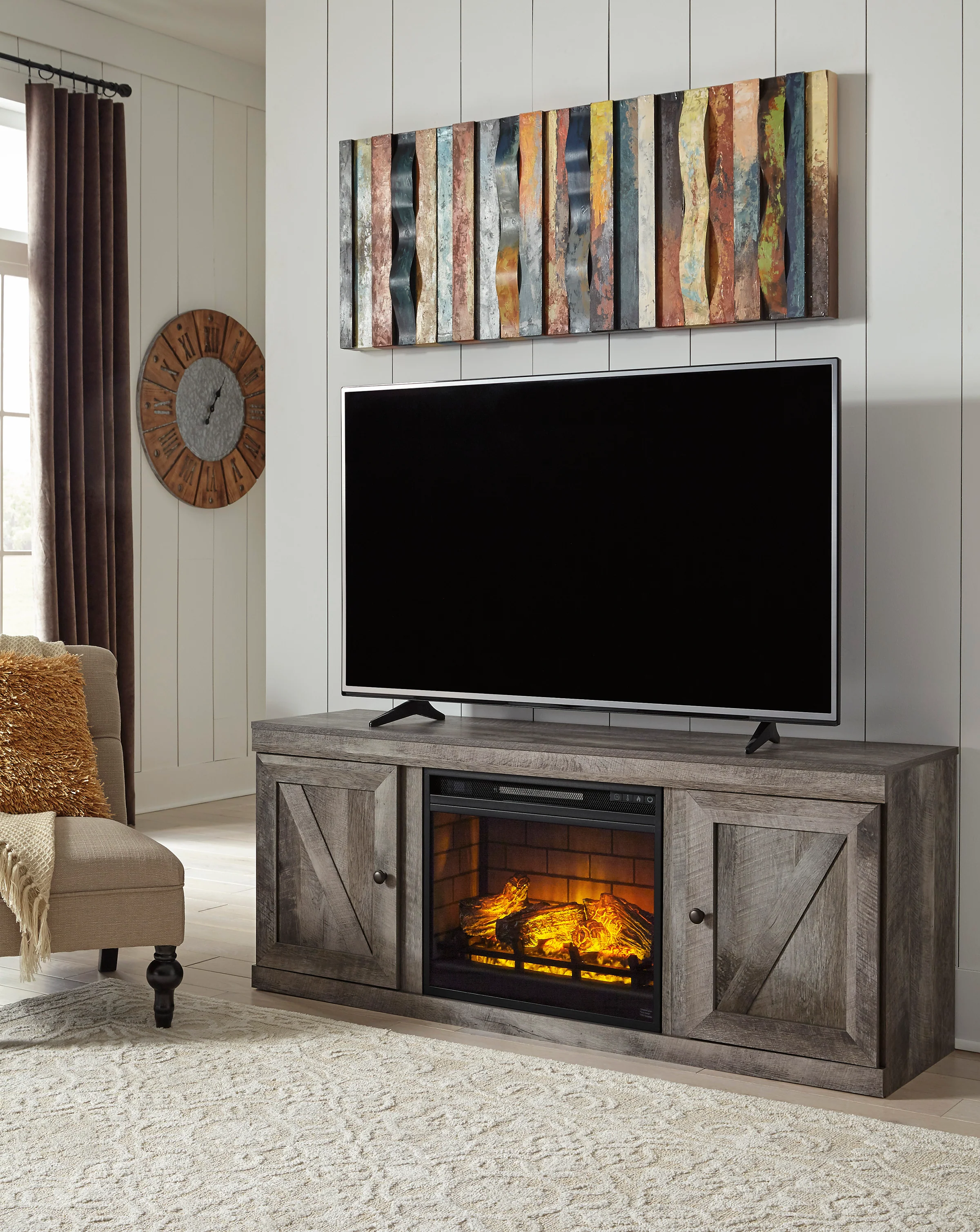 Wynnlow LG TV Stand With Fireplace Option - Image 11
