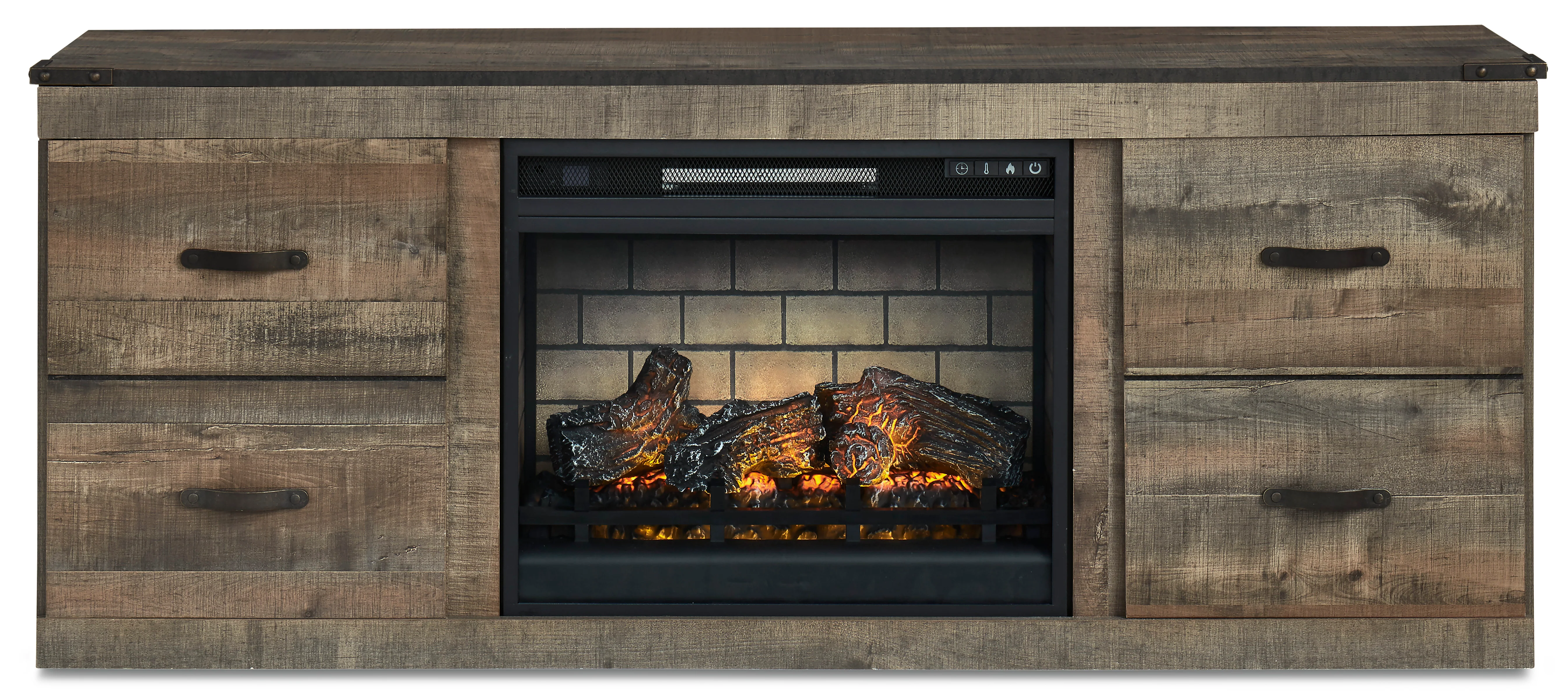 Trinell LG TV Stand With Fireplace Option - Image 10
