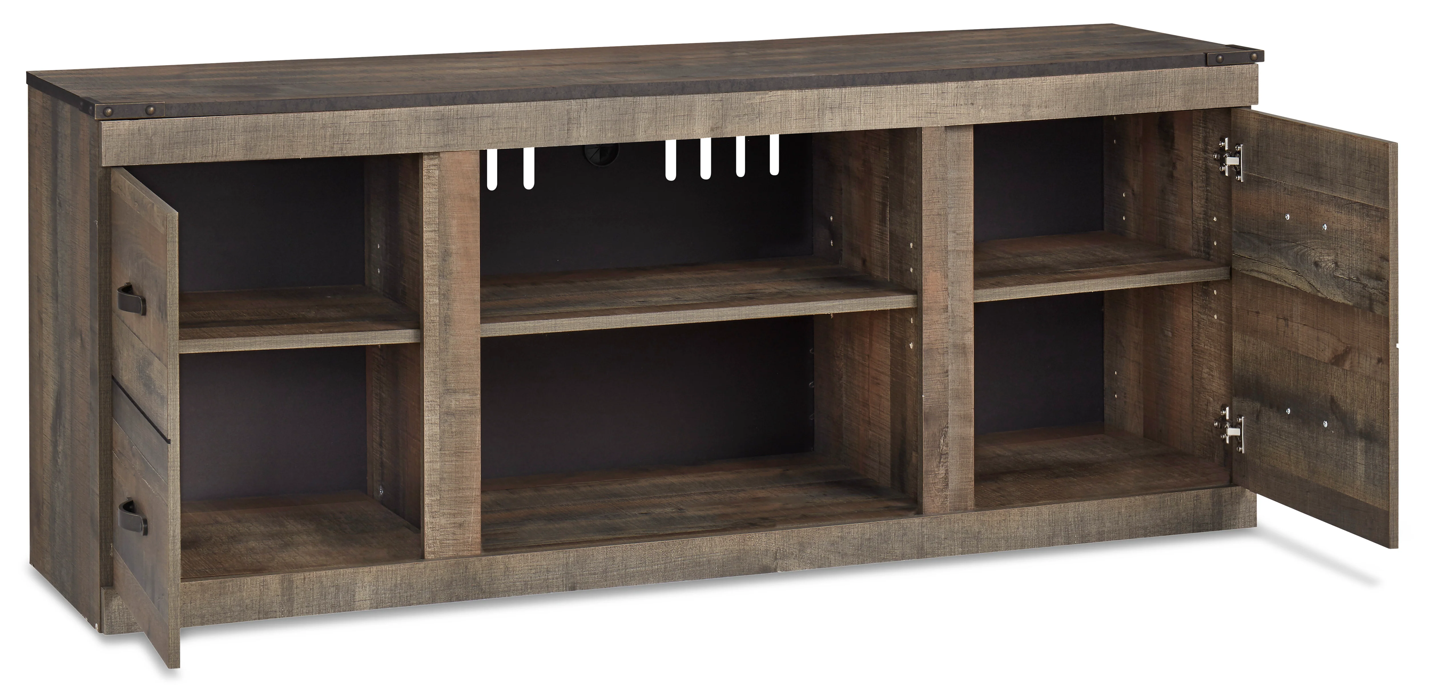 Trinell LG TV Stand With Fireplace Option - Image 5