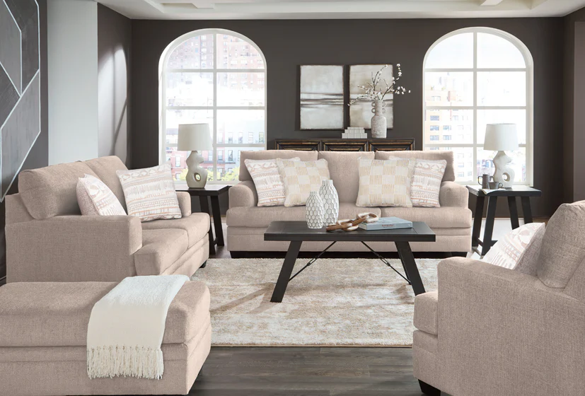 Chesterfield Sofa Set (3+2+1) - Image 9
