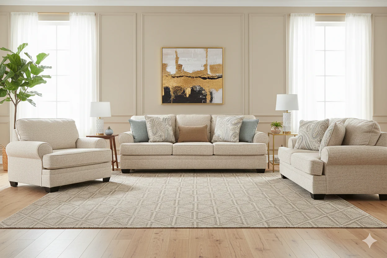 Auralith Sofa set (3+2+1) - Image 4