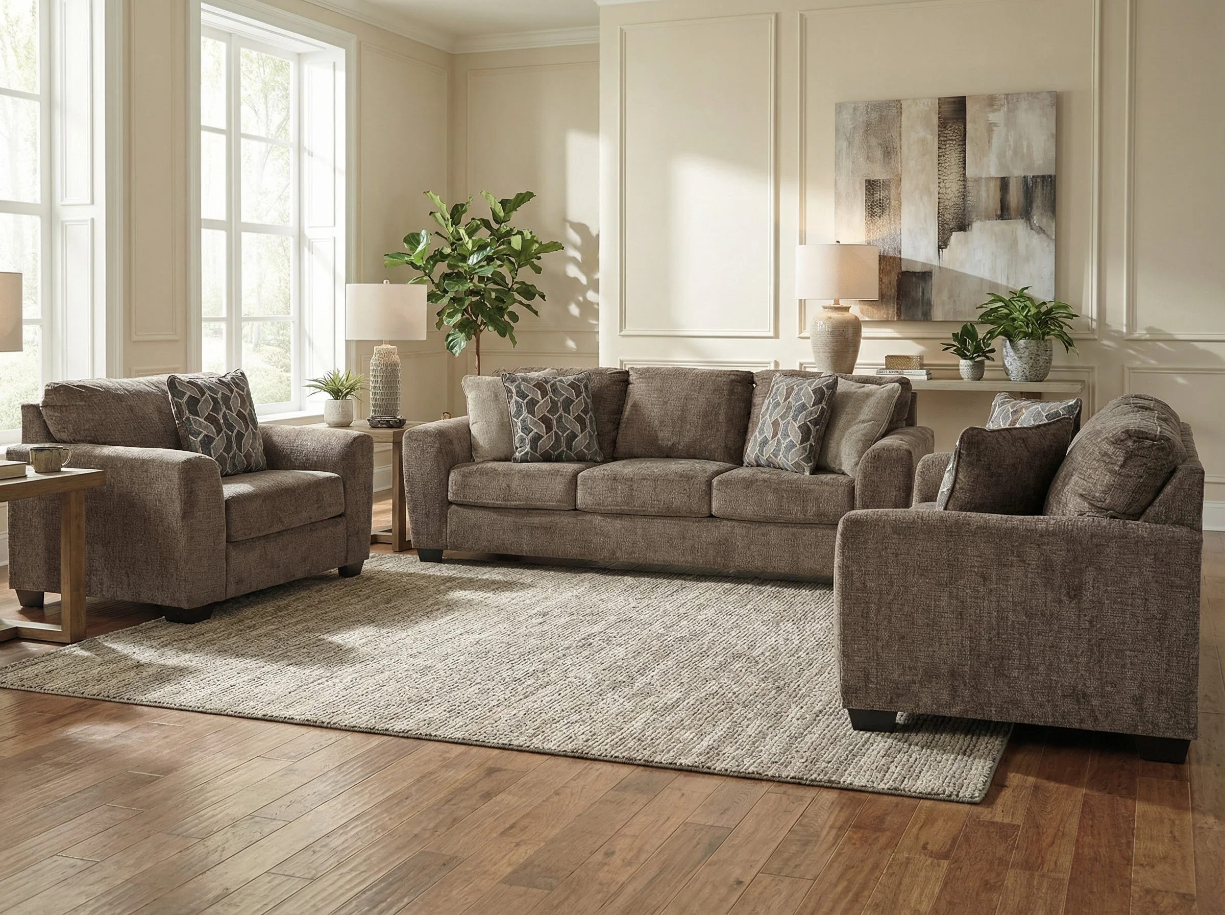 Noxfern Sofa set (3+2+1) - Image 3