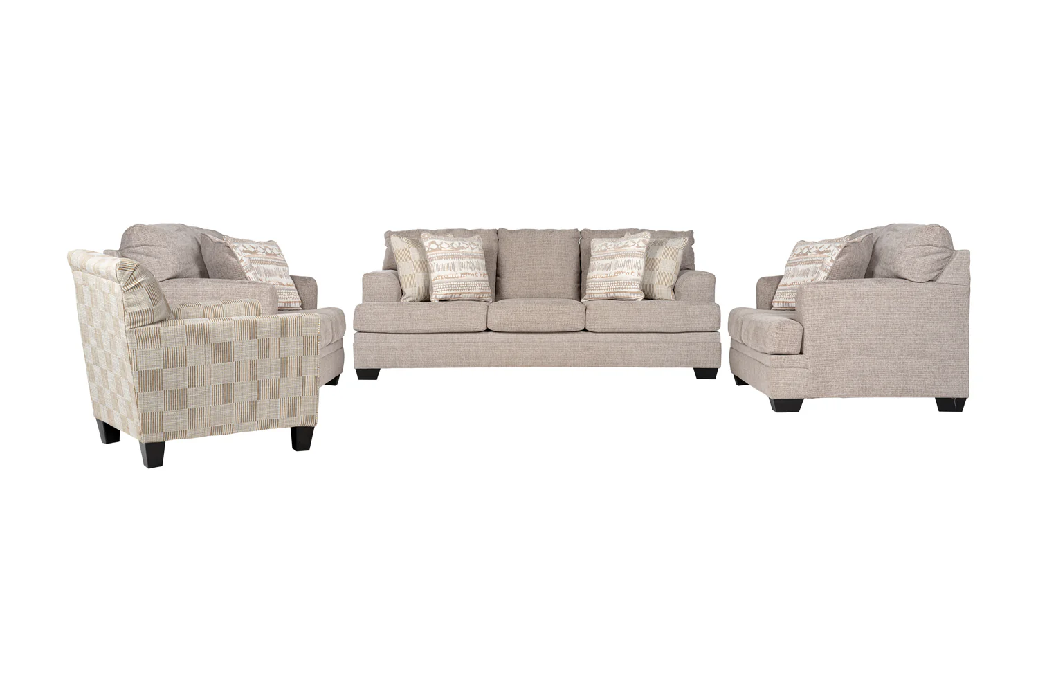 Chesterfield Sofa Set (3+2+1+Accent chair) - Image 3