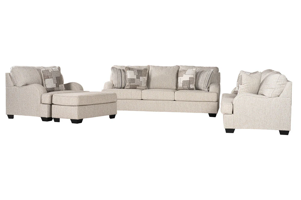 Corlan Sofa set (3+2+1+ottoman) - Image 4