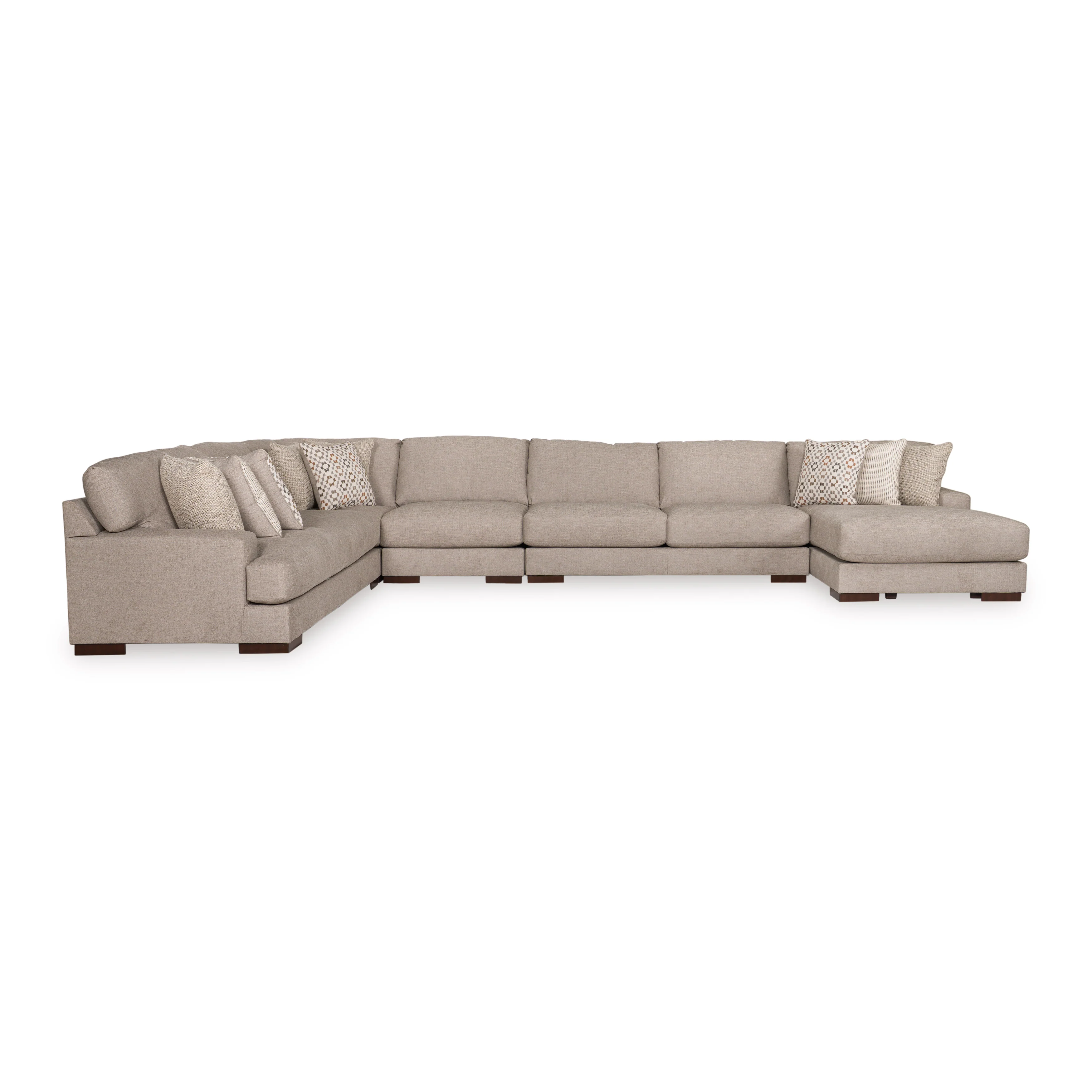 Corvelle Sectional Sofa Set 5-Pieces - Image 3