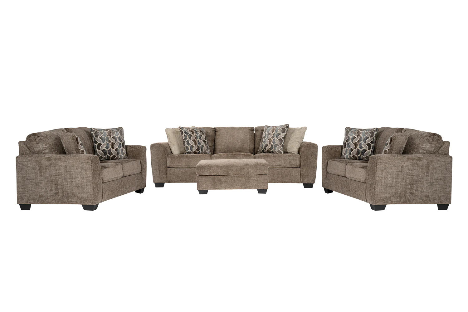 Noxfern Sofa set (3+2+1) + Ottoman - Image 6