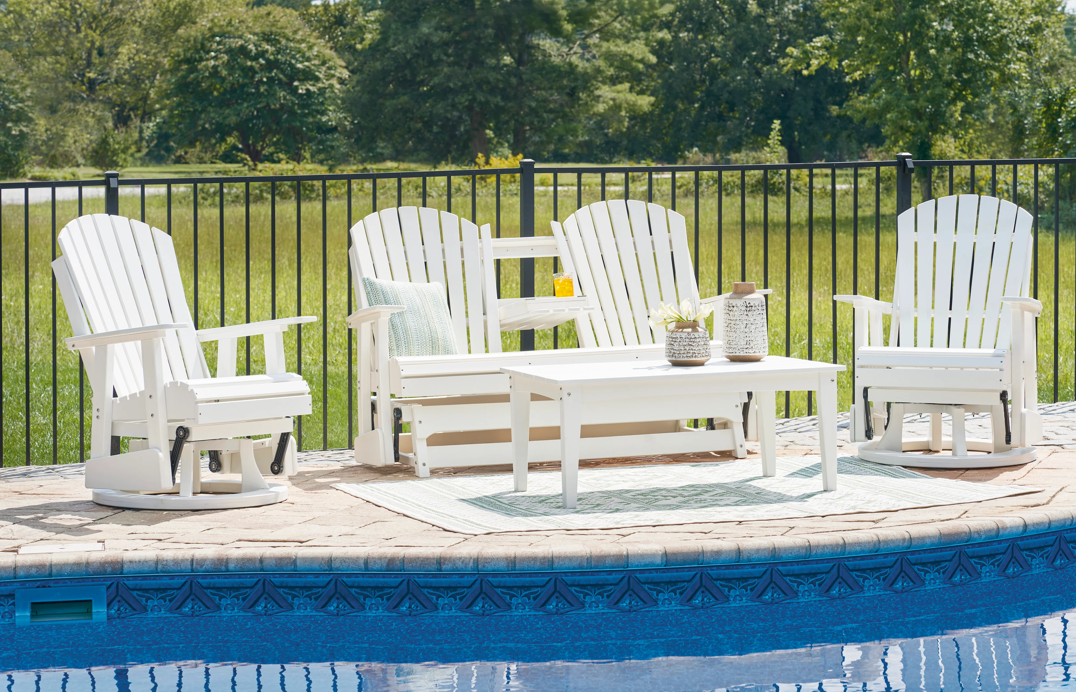 Fairen Trail Swivel Glider Chair - Image 12