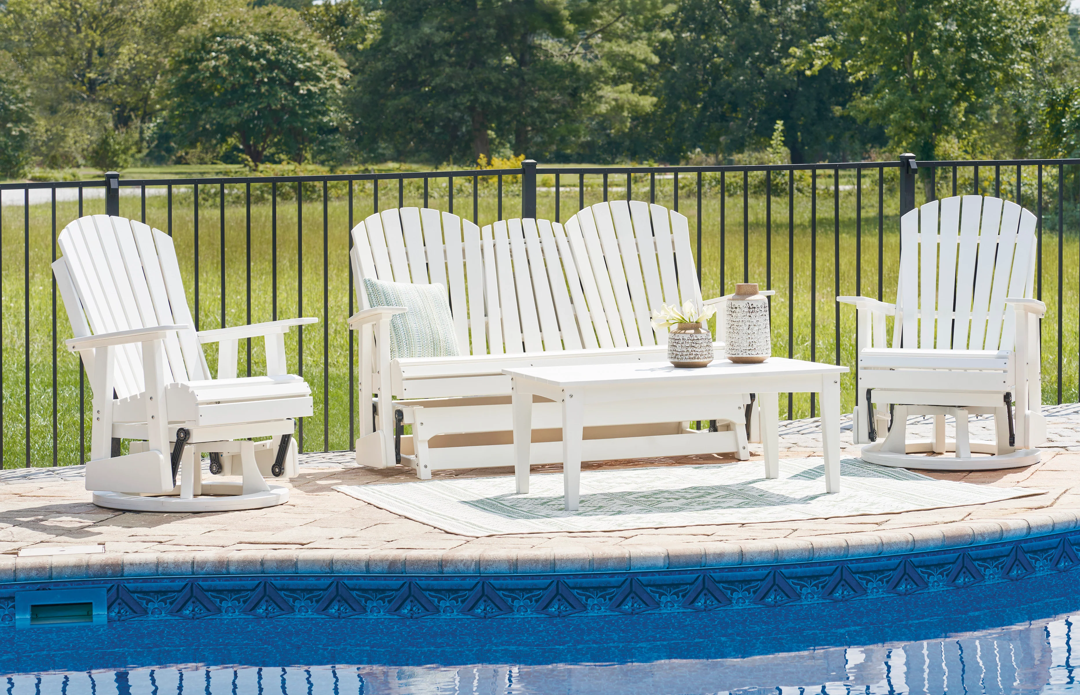 Fairen Trail Swivel Glider Chair - Image 10