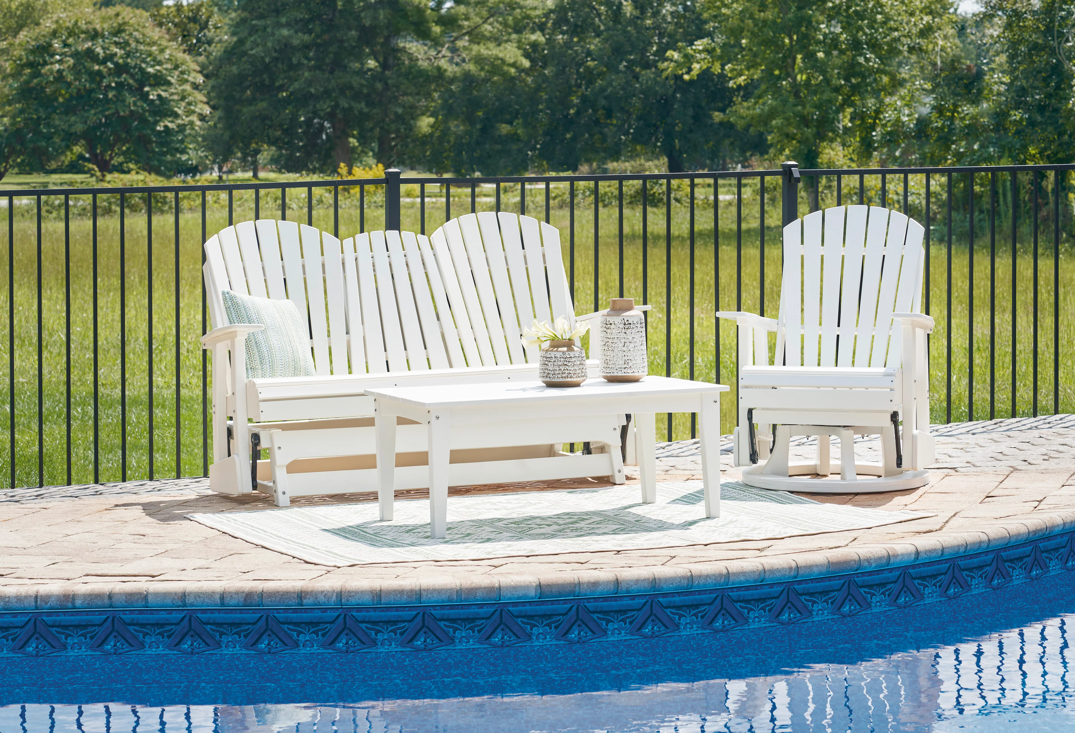 Fairen Trail Swivel Glider Chair - Image 9