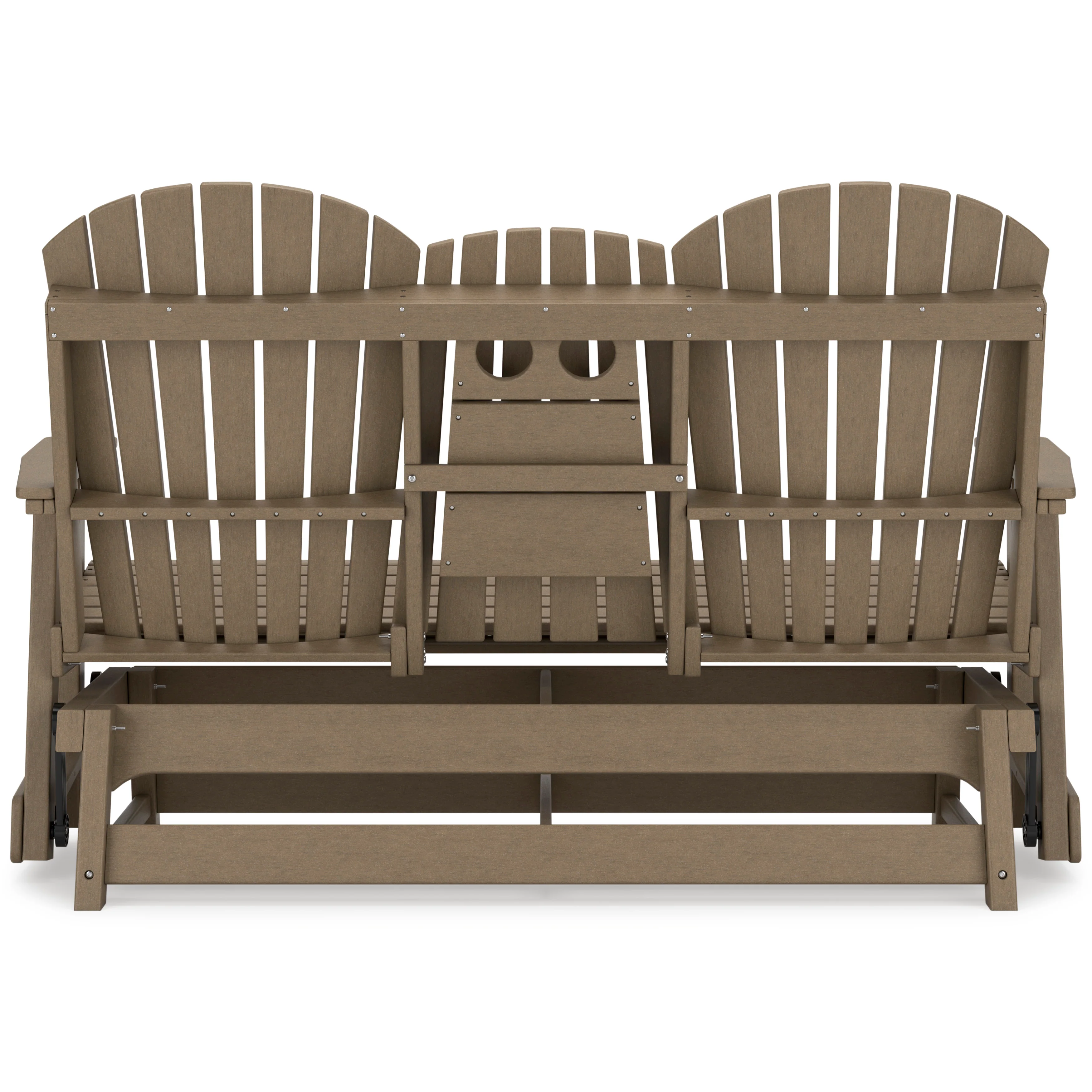 Hyland Wave Treasure Glider Loveseat - Image 7