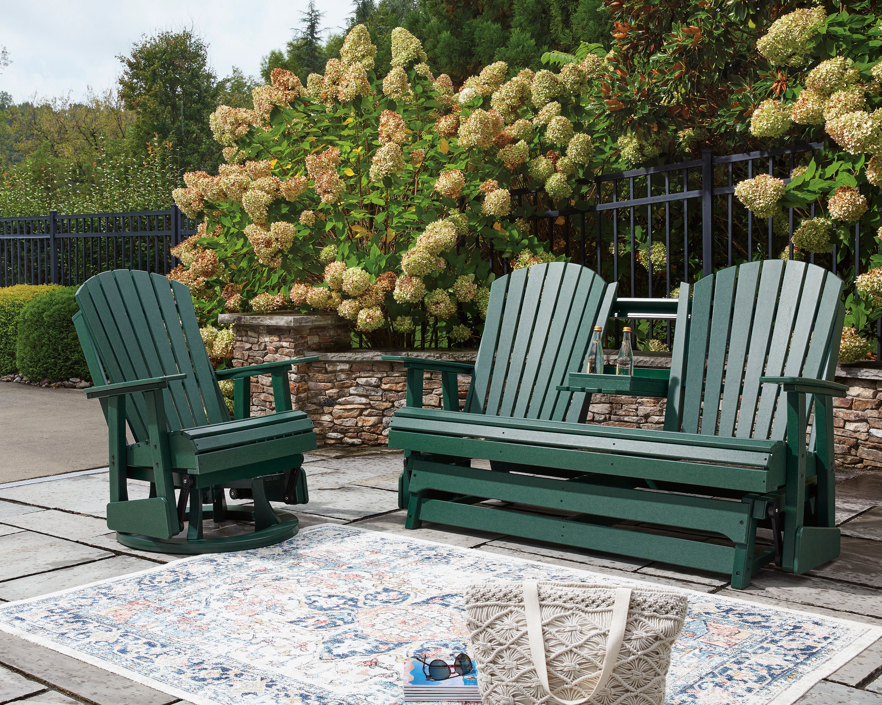 Hyland Wave Outdoor Sofa Set - Image 3