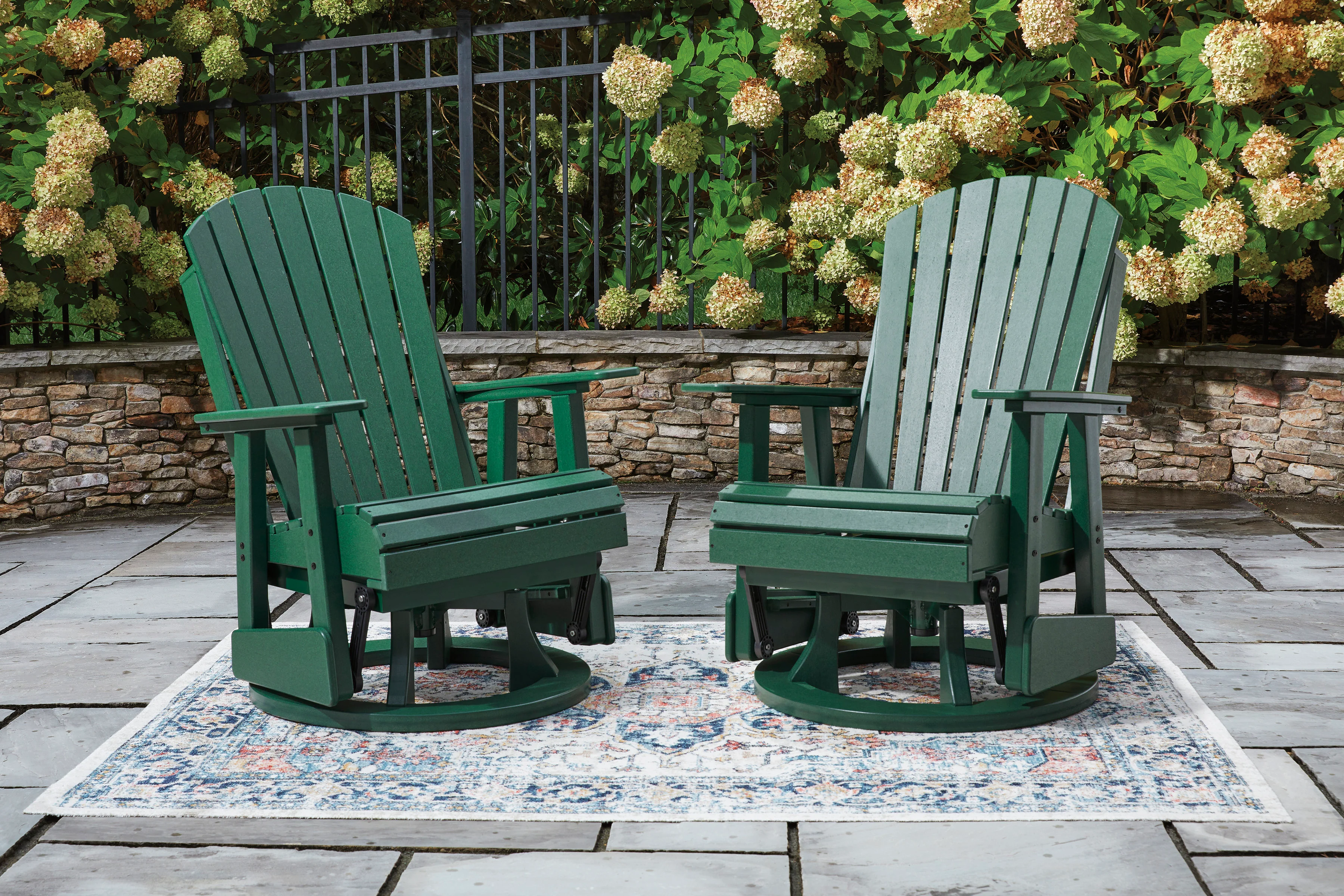 Hyland Wave Outdoor Sofa Set - Image 4