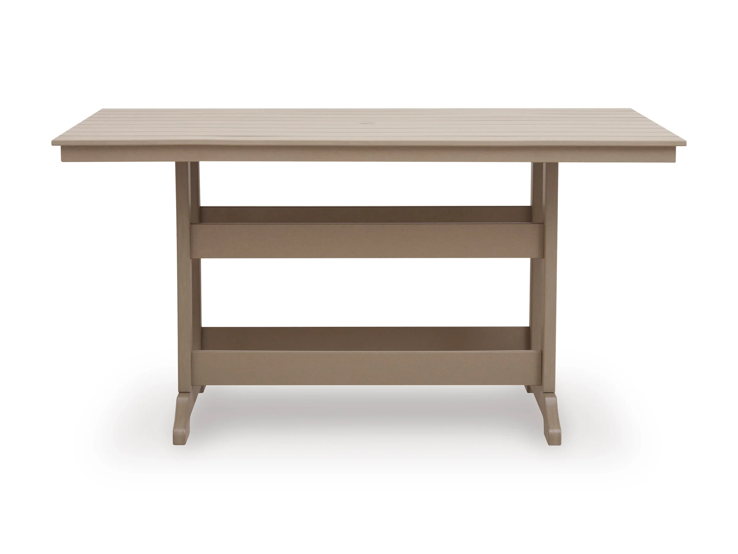 Sandy Dune Rect Counter Table With Umb Opt - Image 5