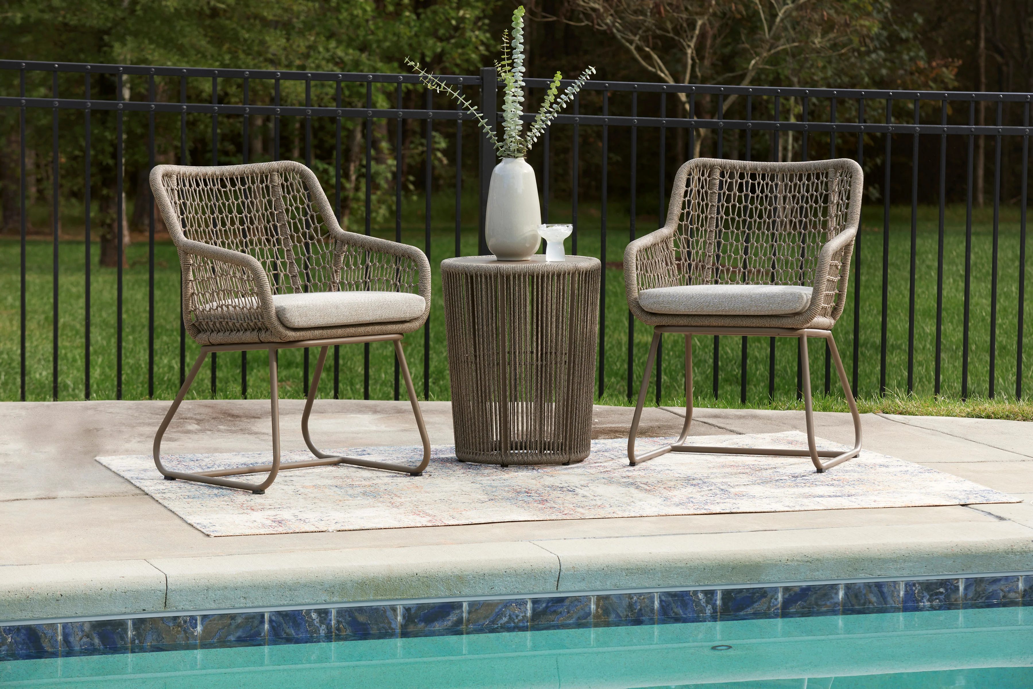Monarch Heights Chairs With Cush/Table Set - Image 3