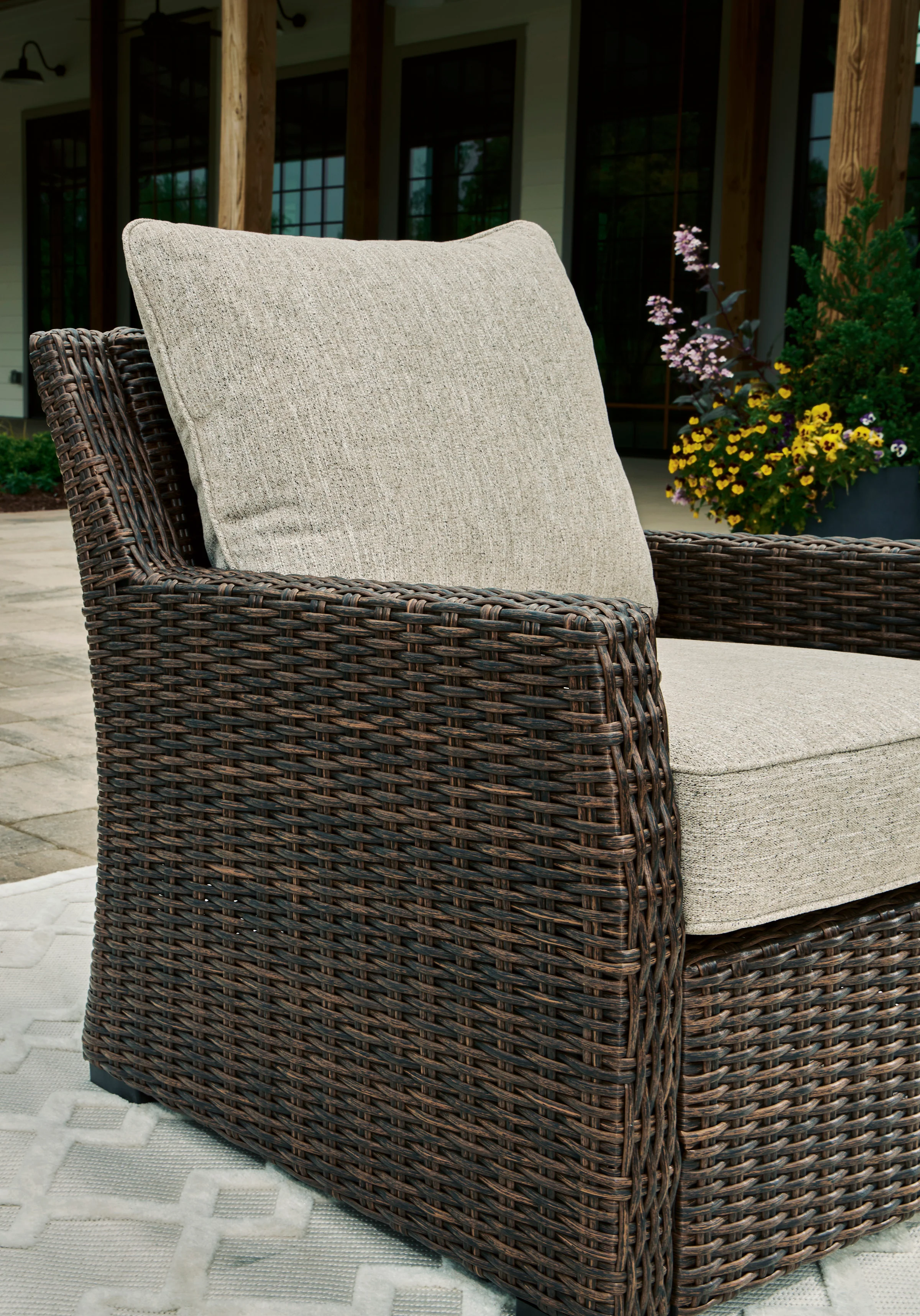 Brook Ranch Lounge Chair With Cushion - Image 4
