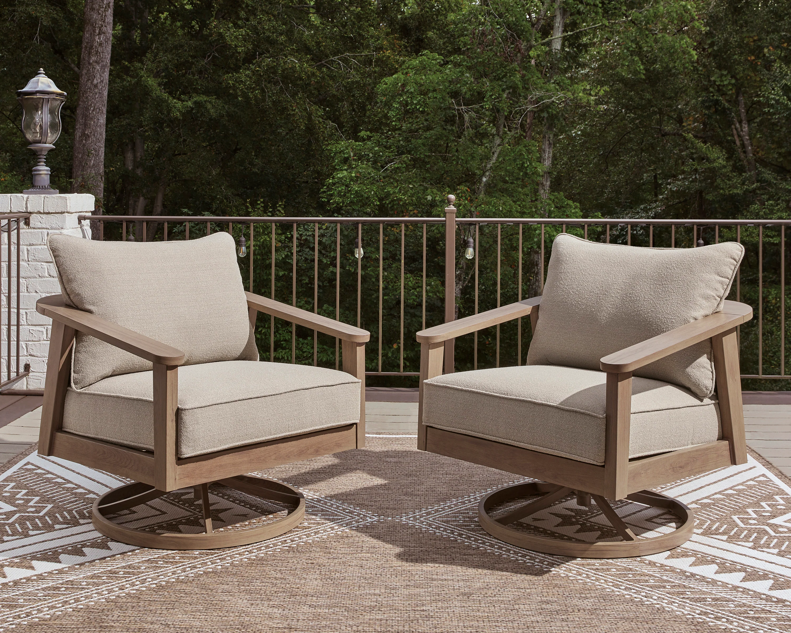 Francis Beach Outdoor Sofa Set With Cocktail Table & End Table - Image 14