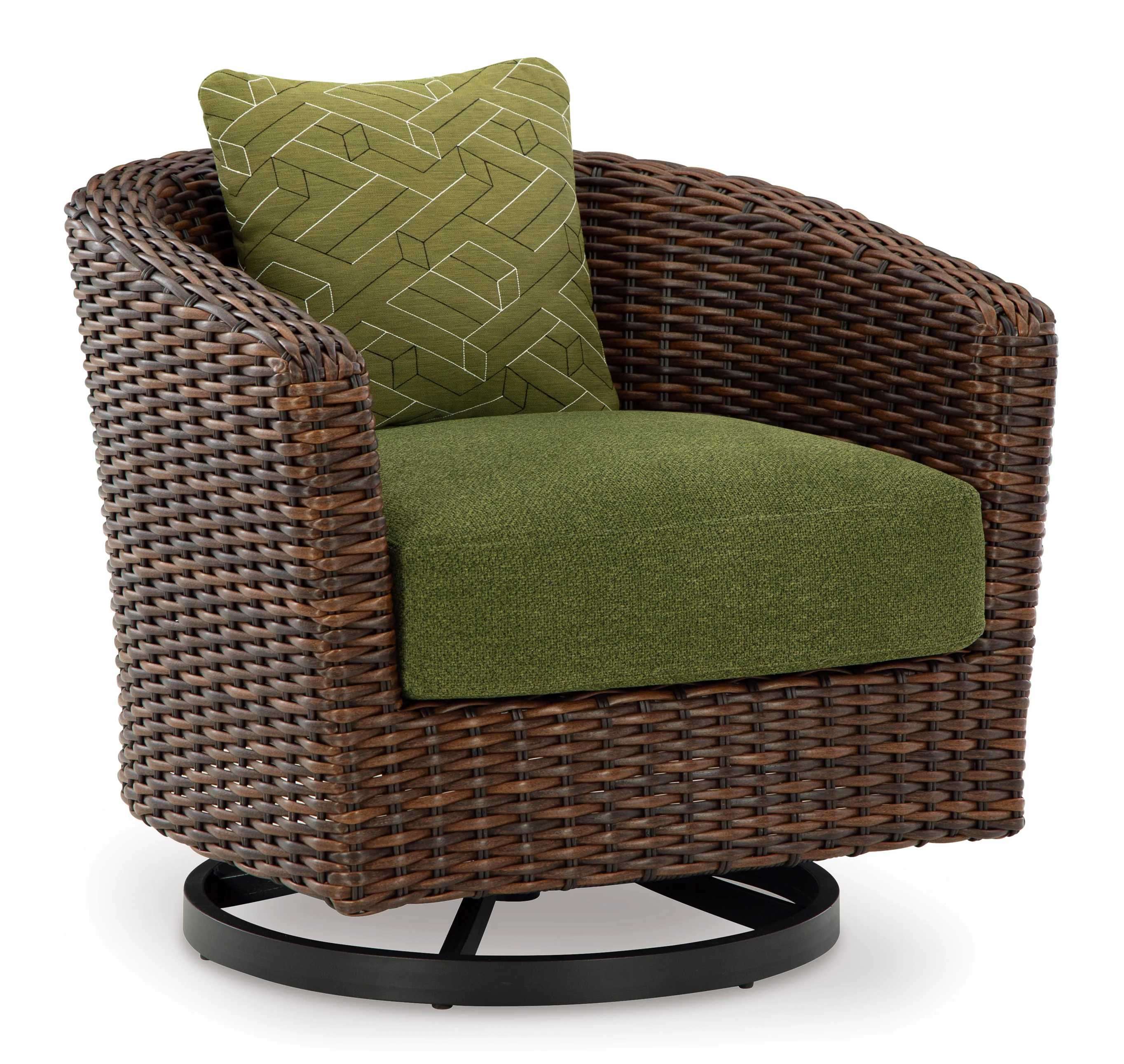 Horizon Hall Swivel Lounge With Cushion - Image 5